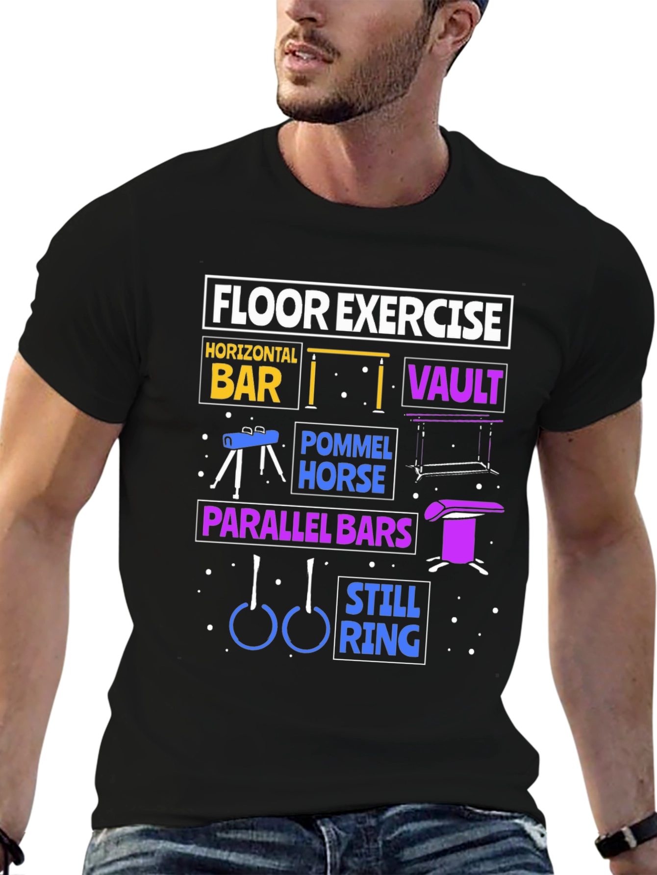 Gymnastics Floor Exercise T-Shirt
