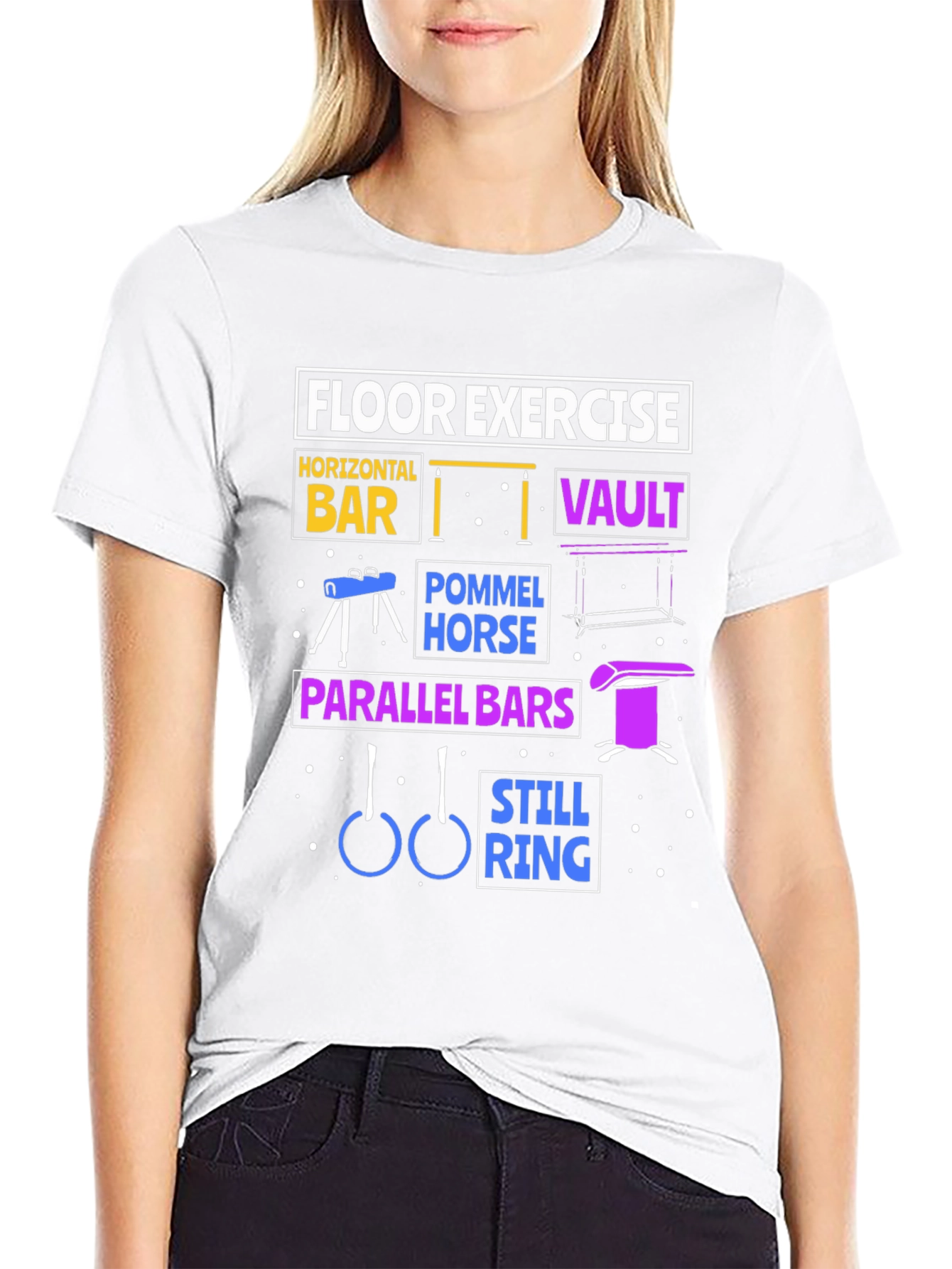 Gymnastics Floor Exercise T-Shirt
