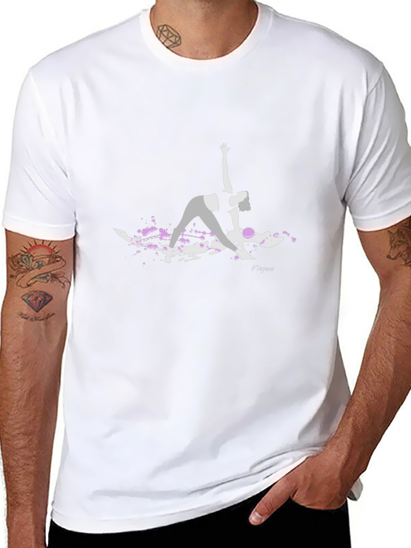 Yoga Vinyasa Graphic Tee