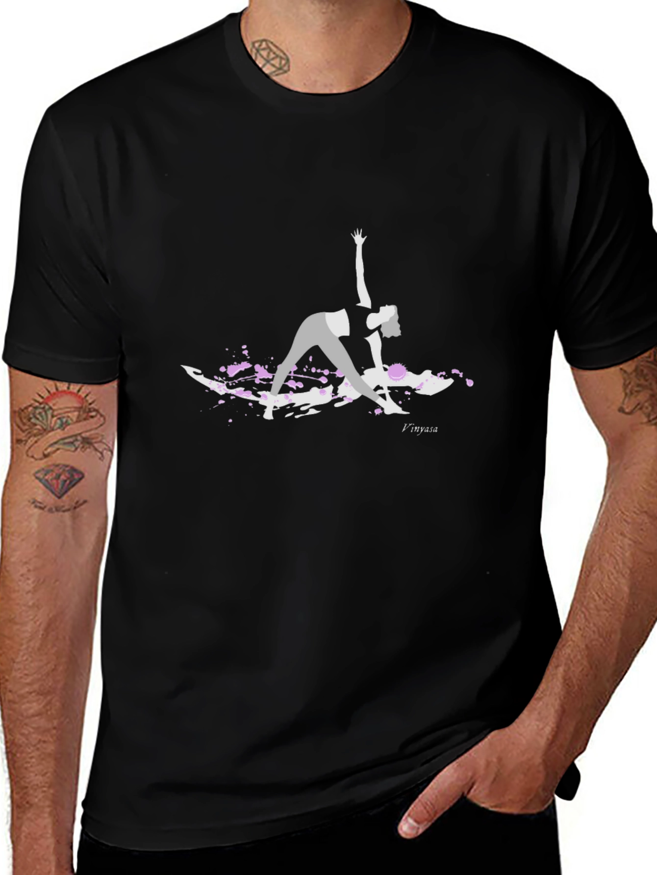 Yoga Vinyasa Graphic Tee