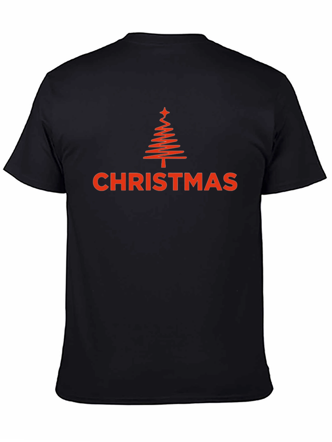 Christmas Tree Graphic Tee - Holiday Festive Shirt