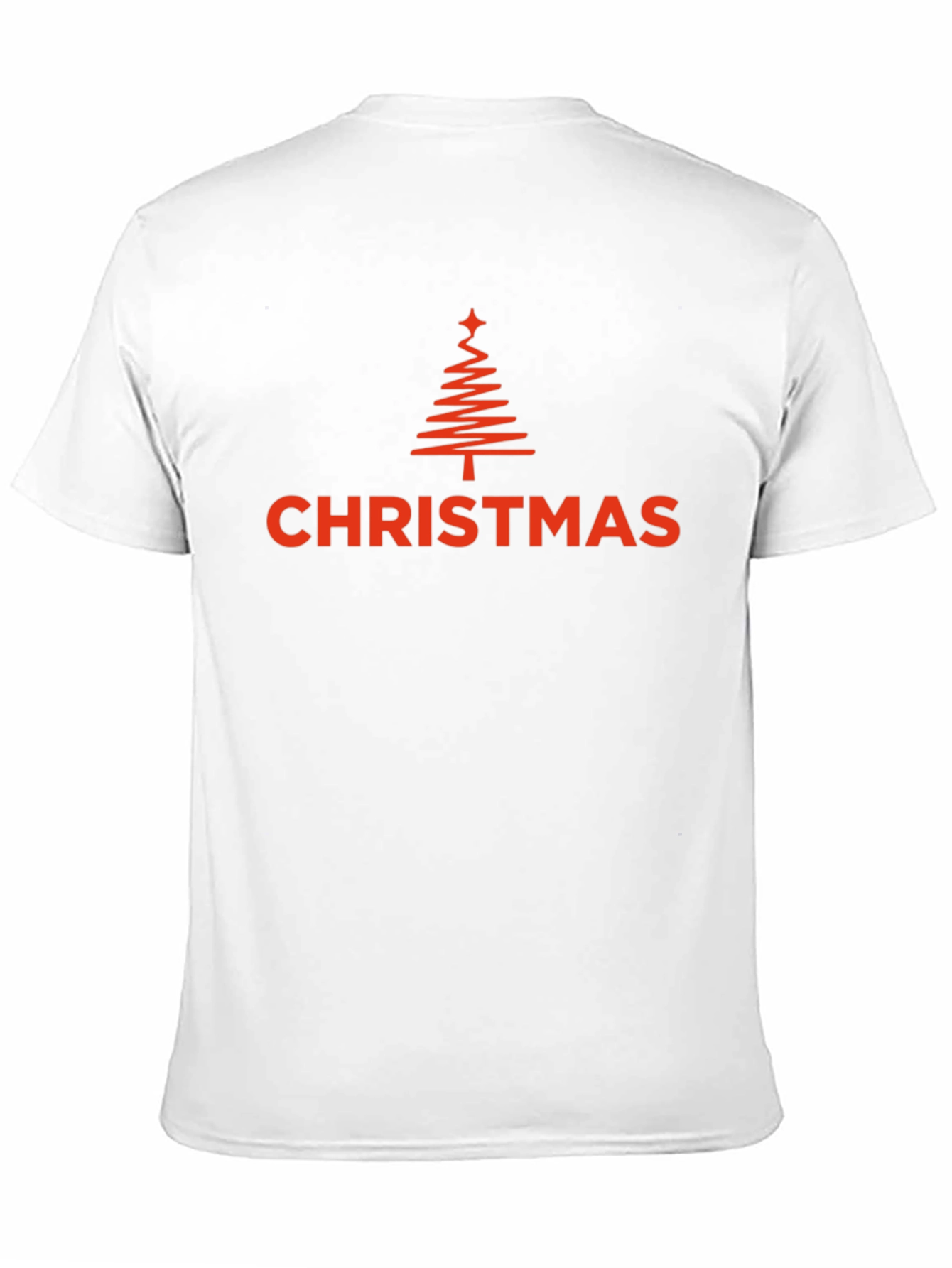 Christmas Tree Graphic Tee - Holiday Festive Shirt