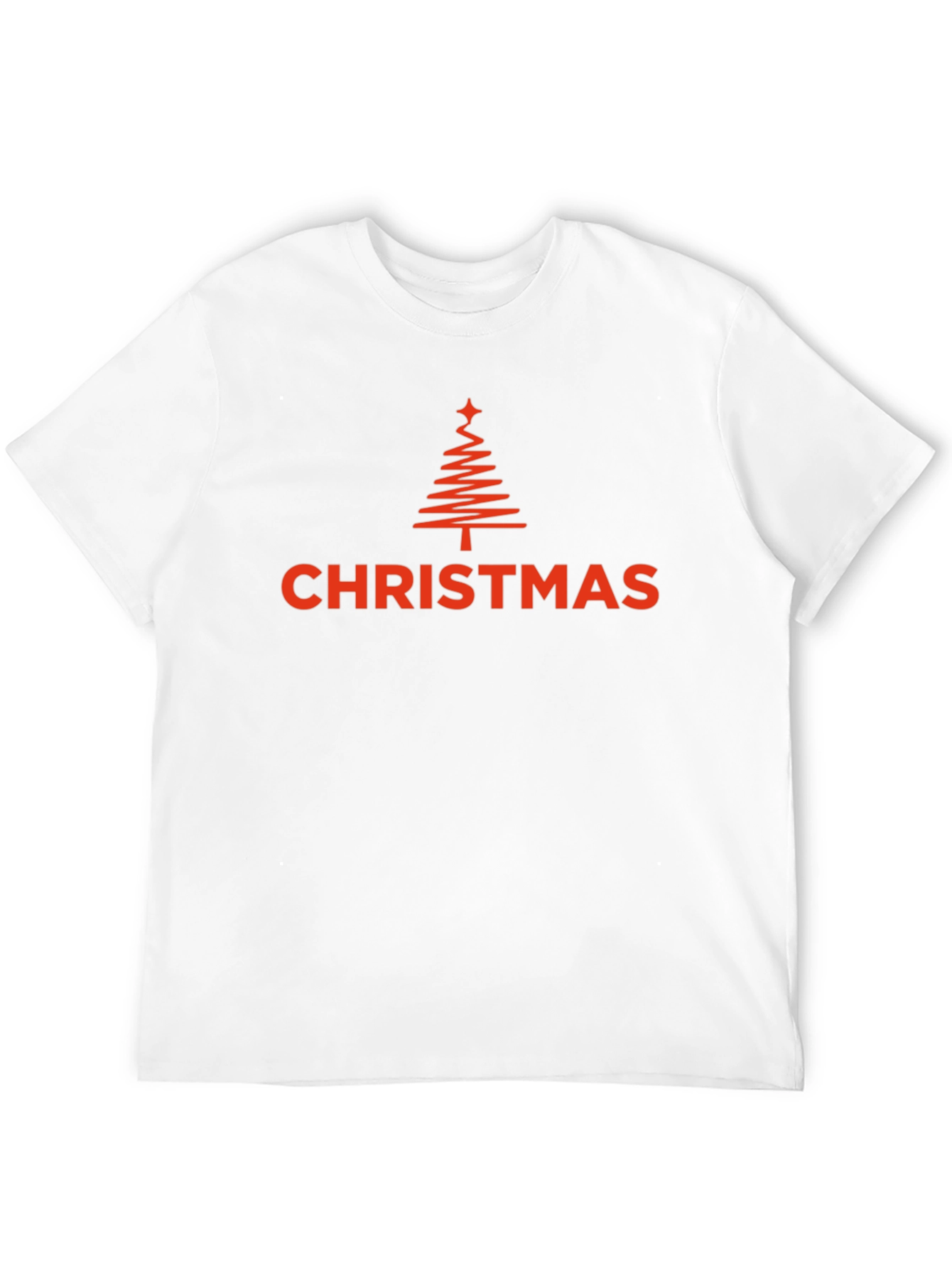 Christmas Tree Graphic Tee - Holiday Festive Shirt