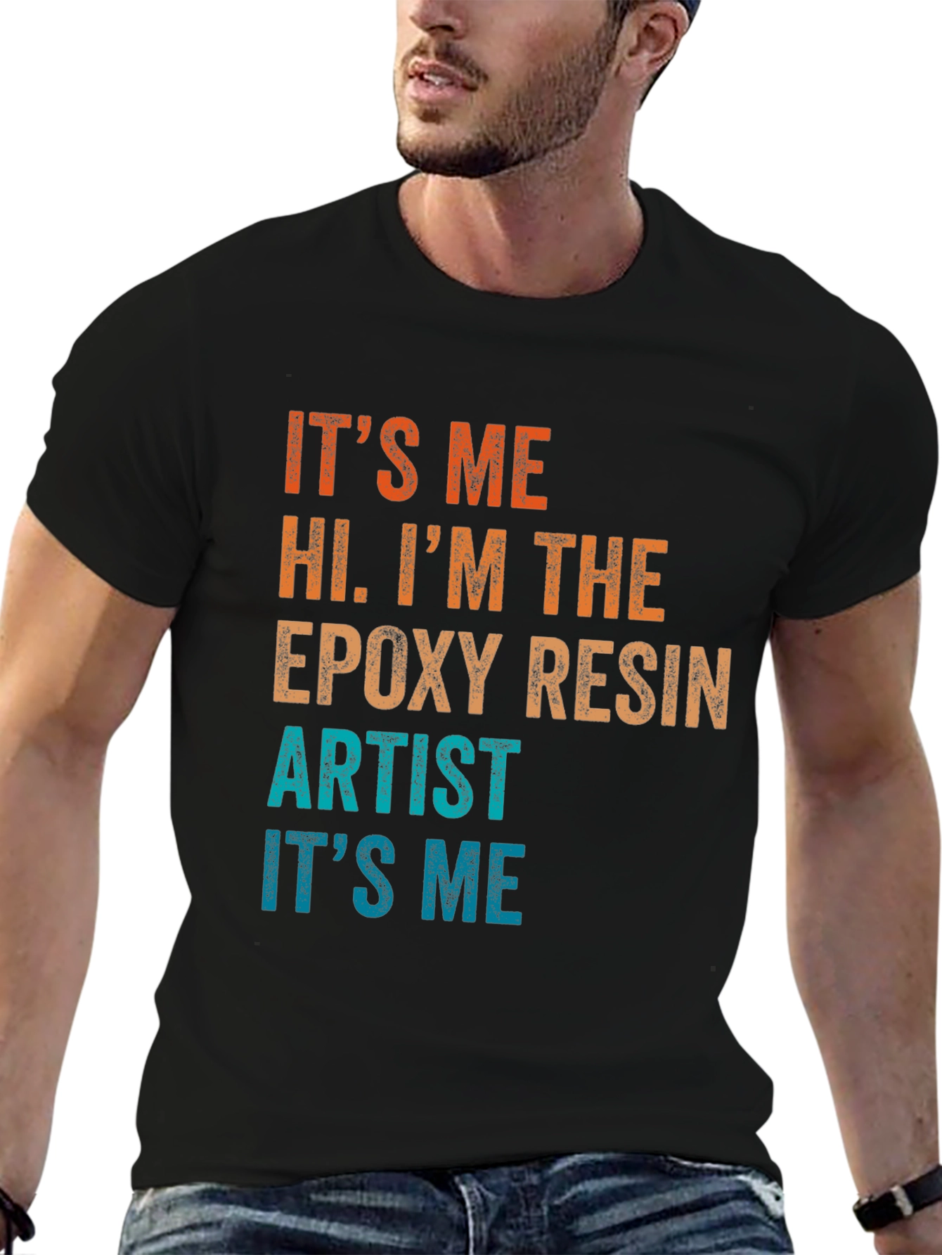 Epoxy Resin Artist T-Shirt Funny Crafting Tee
