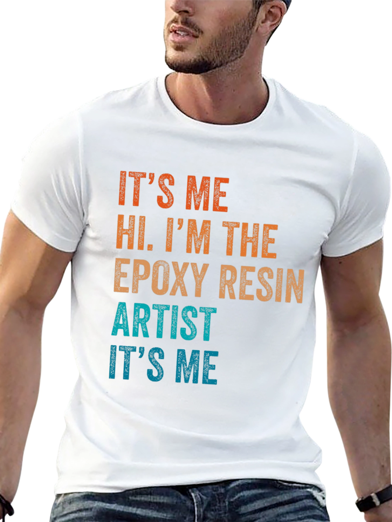 Epoxy Resin Artist T-Shirt Funny Crafting Tee