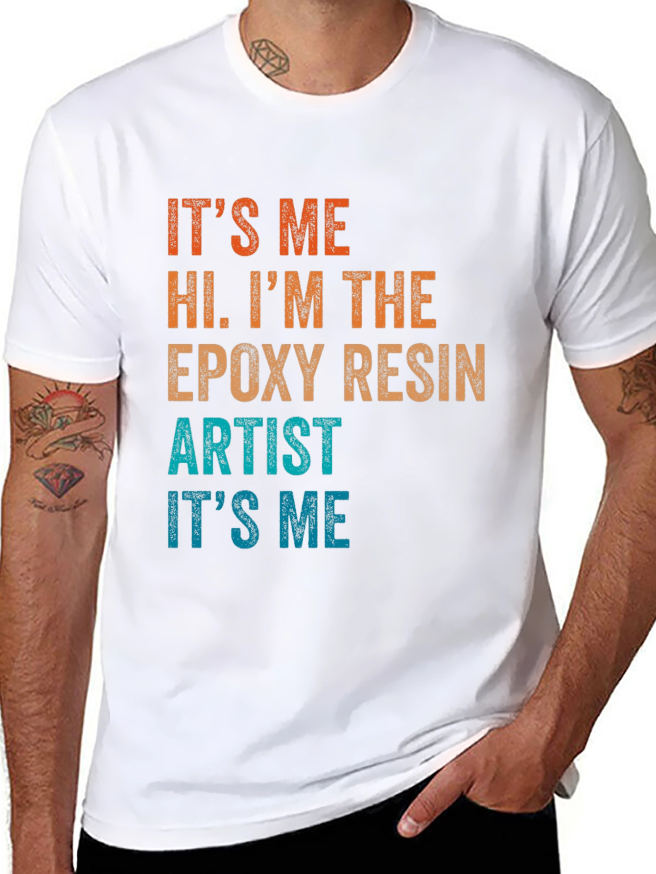 Epoxy Resin Artist T-Shirt Funny Crafting Tee