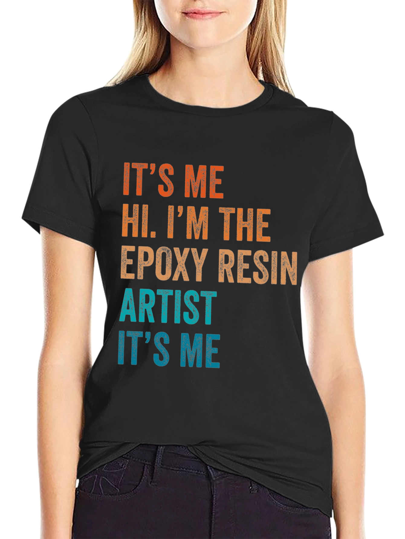 Epoxy Resin Artist T-Shirt Funny Crafting Tee