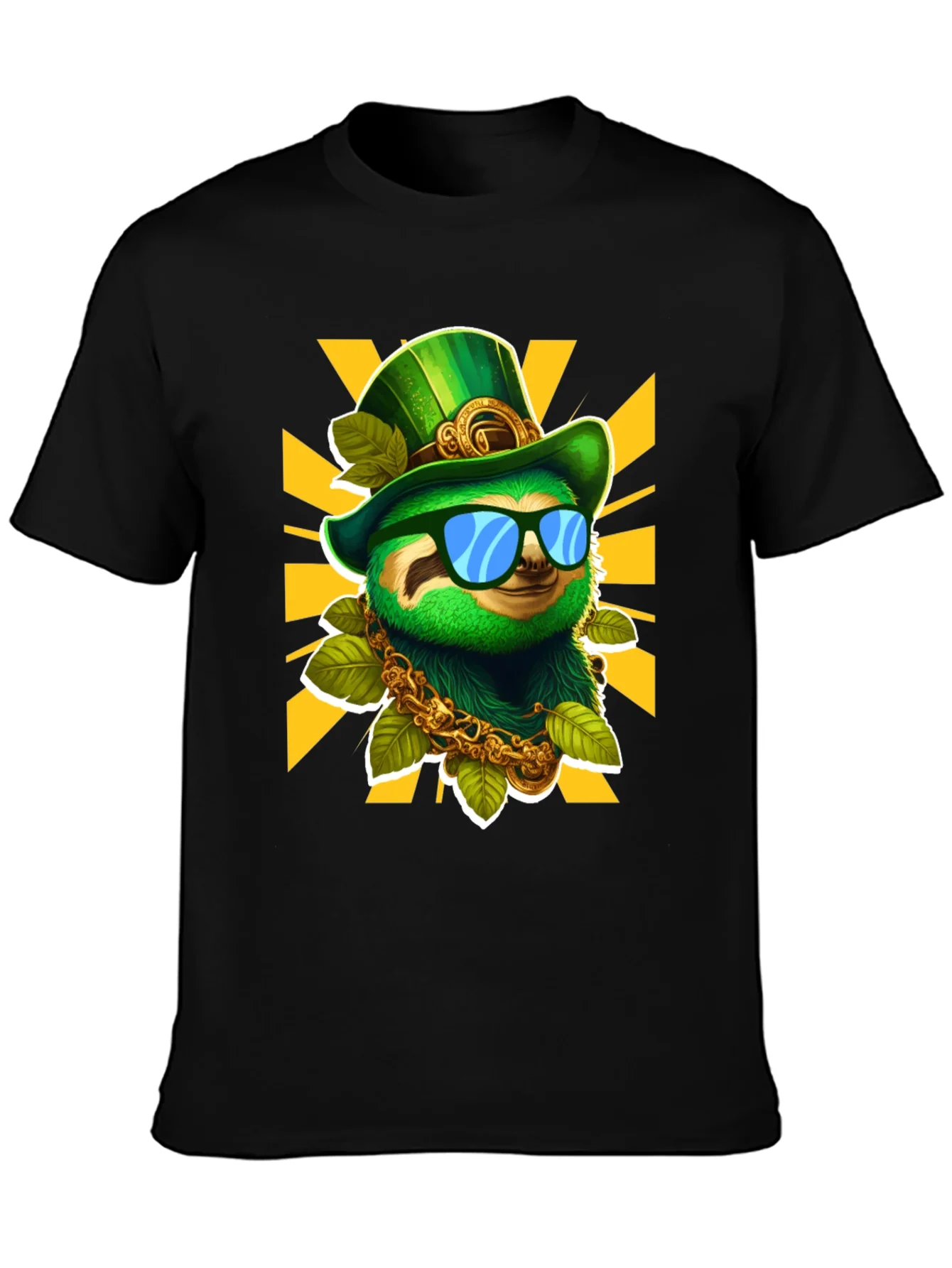 Lucky Sloth St. Patricks Day T-Shirt