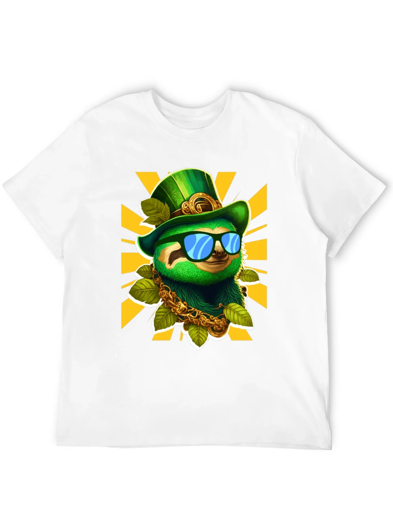 Lucky Sloth St. Patricks Day T-Shirt