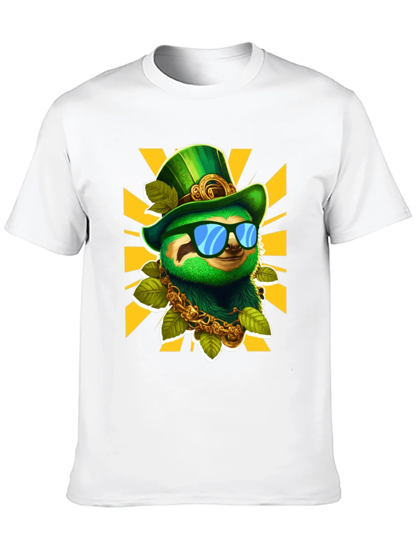 Lucky Sloth St. Patricks Day T-Shirt