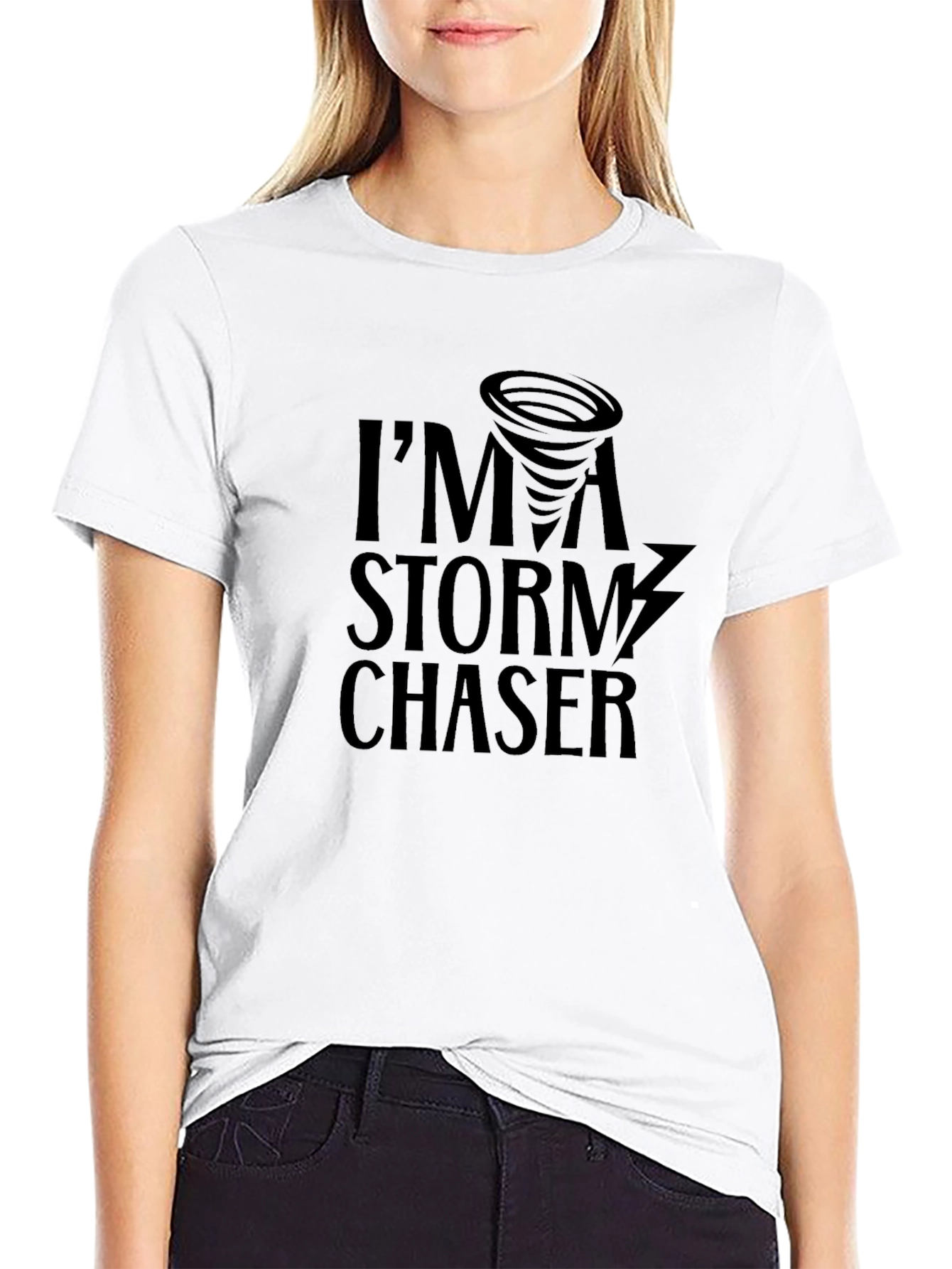 Storm Chaser Graphic Tee - Tornado Design
