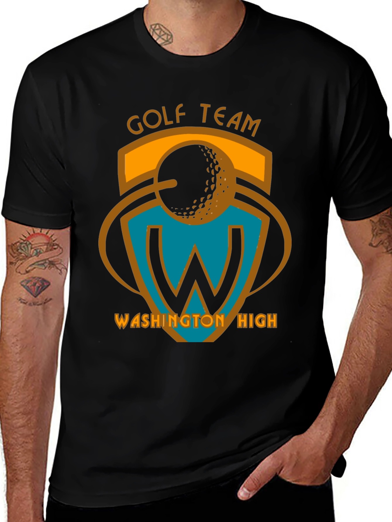 Golf Team Washington High T-Shirt