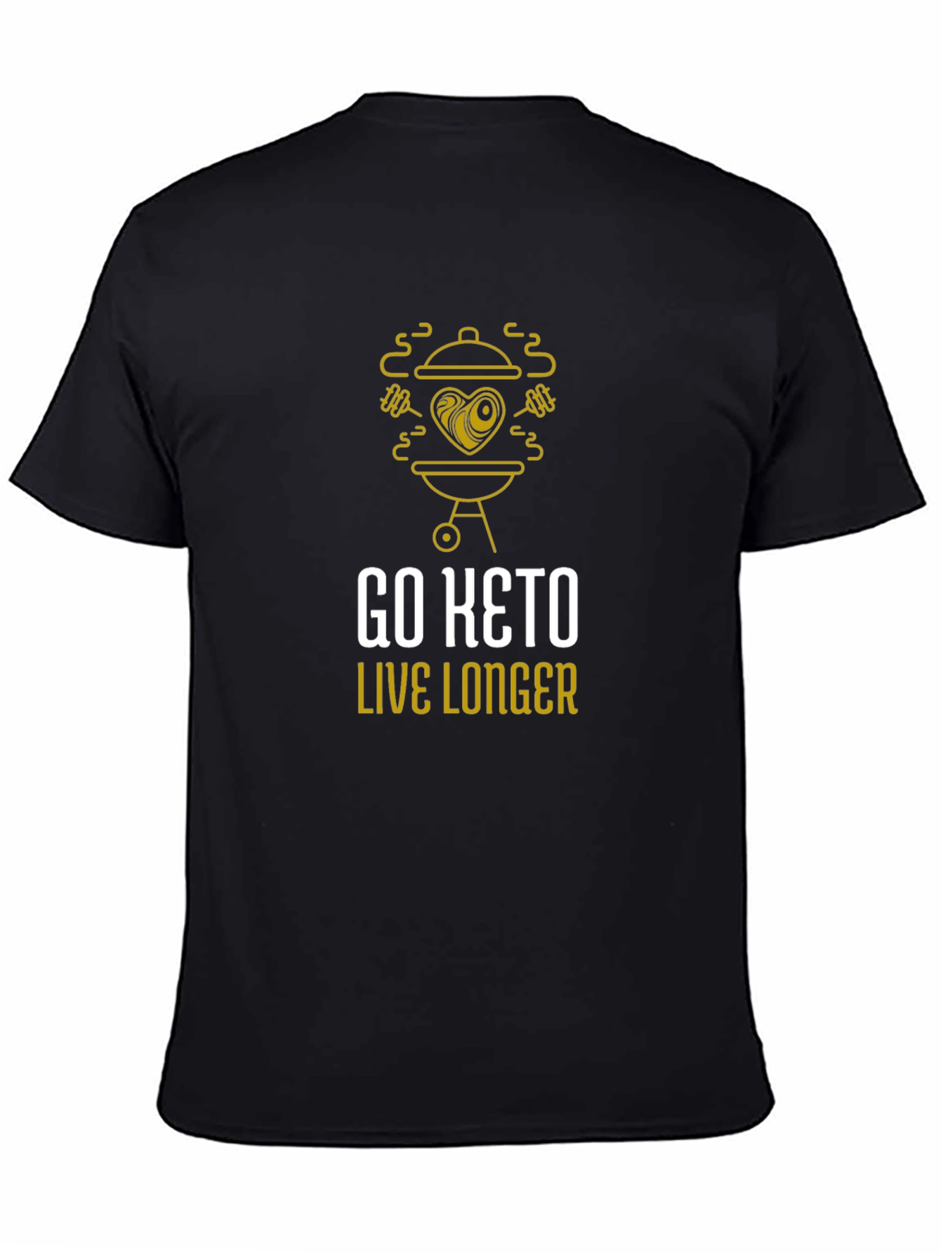 Go Keto Live Longer Graphic T-Shirt