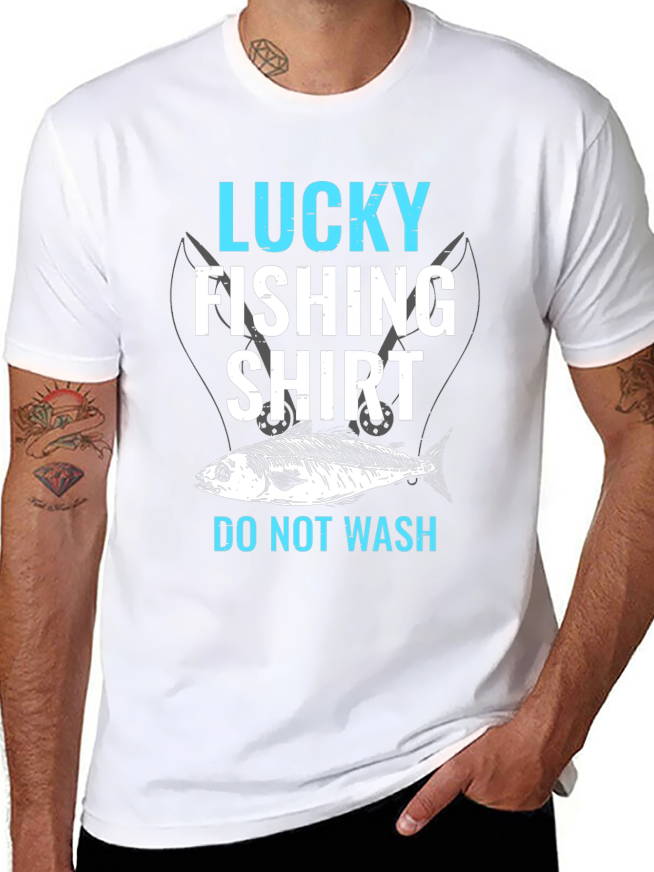 Lucky Fishing Shirt - Mens Tee