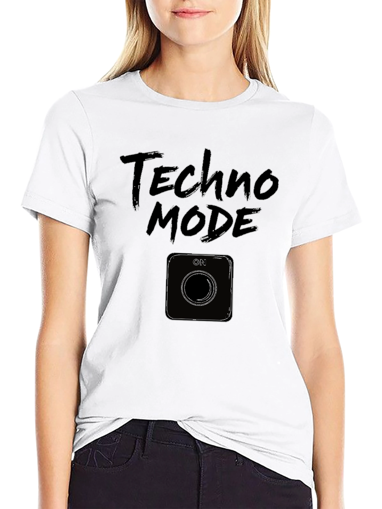 Techno Mode On Graphic T-Shirt