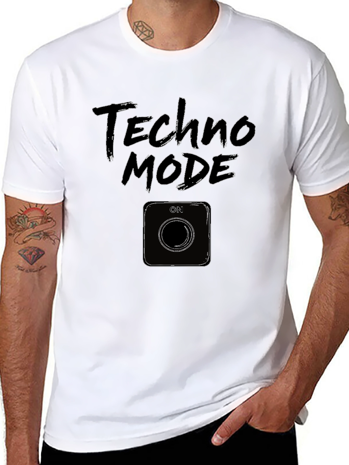 Techno Mode On Graphic T-Shirt