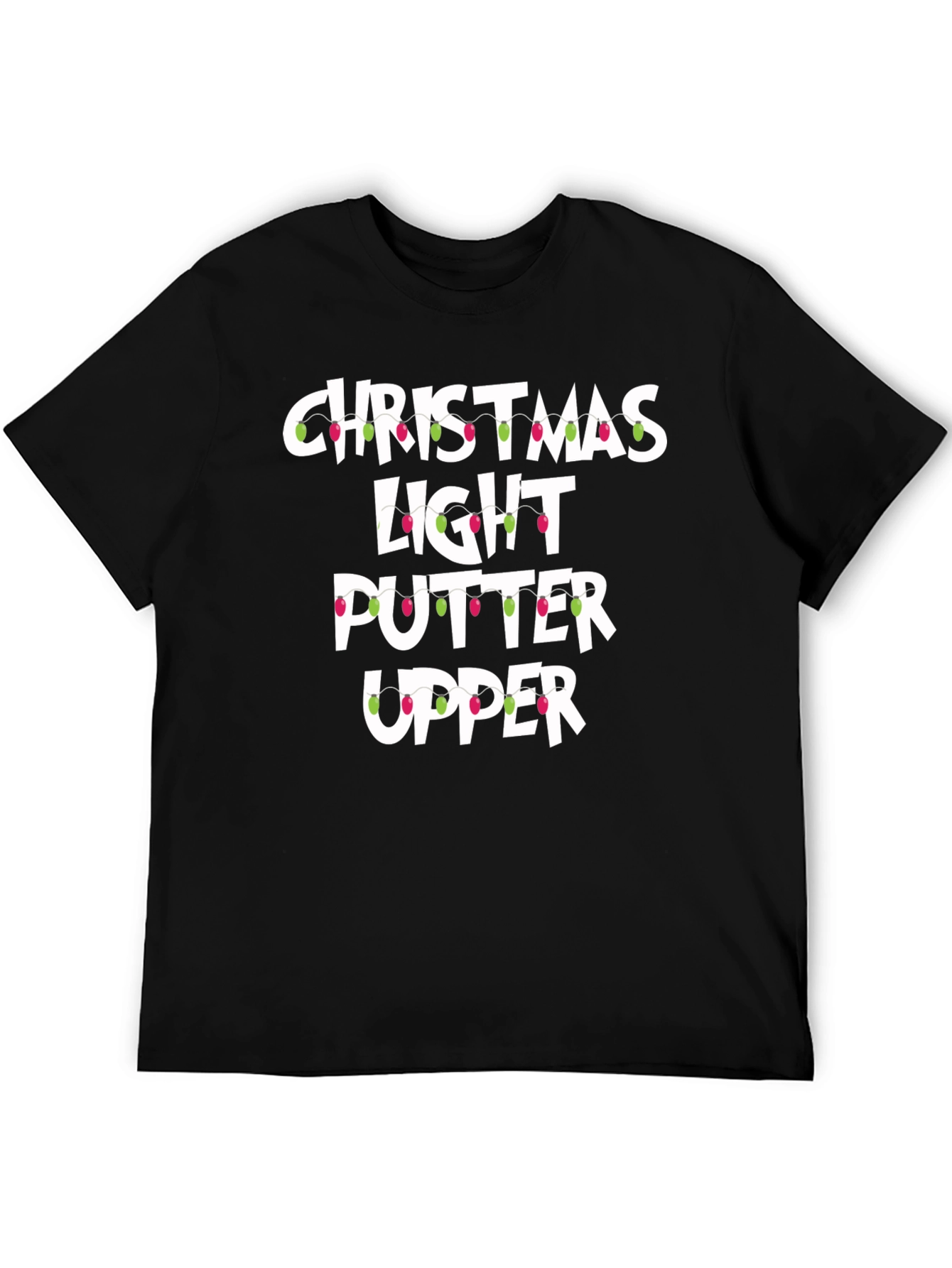 Christmas Light Putter Upper T-Shirt