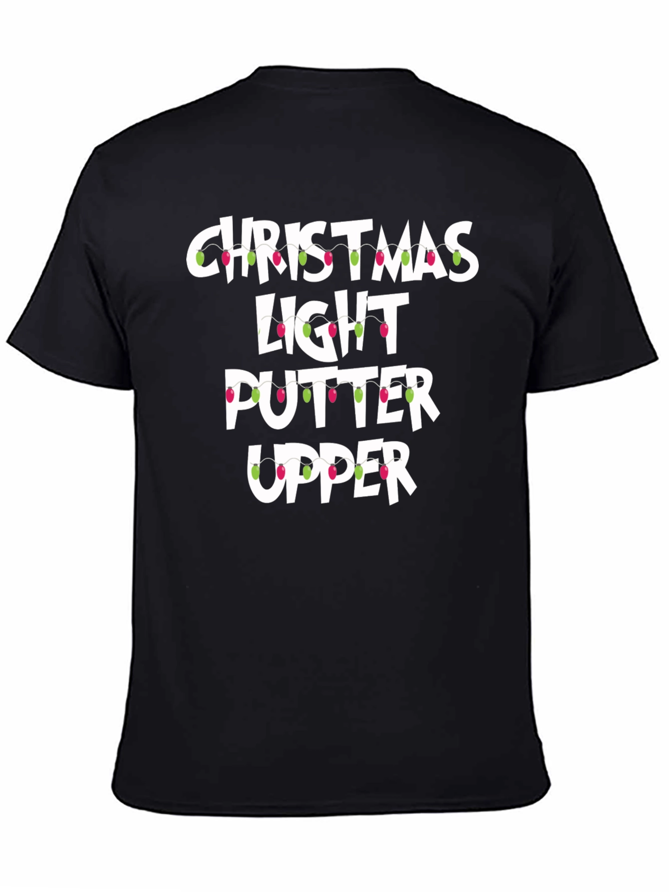 Christmas Light Putter Upper T-Shirt