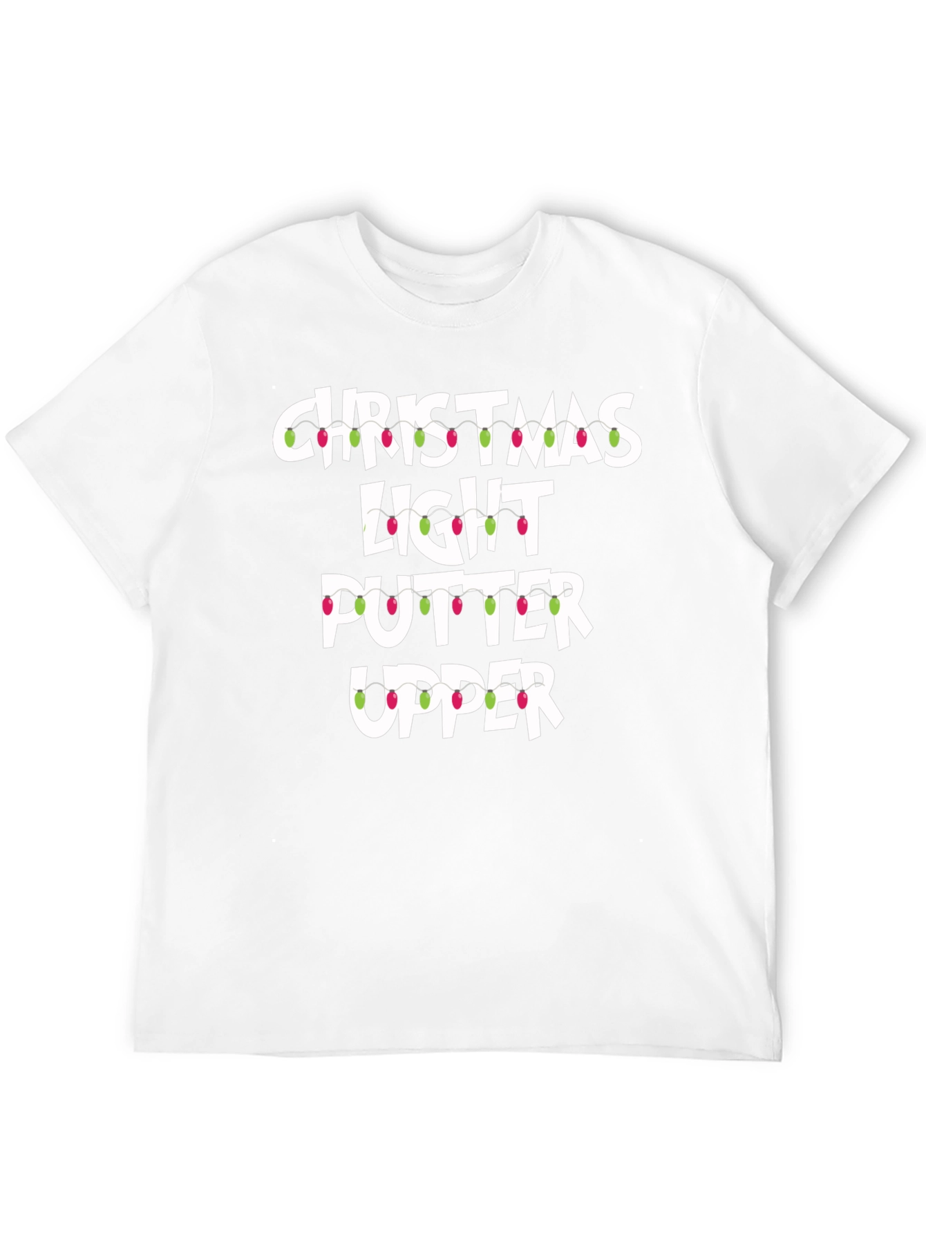 Christmas Light Putter Upper T-Shirt