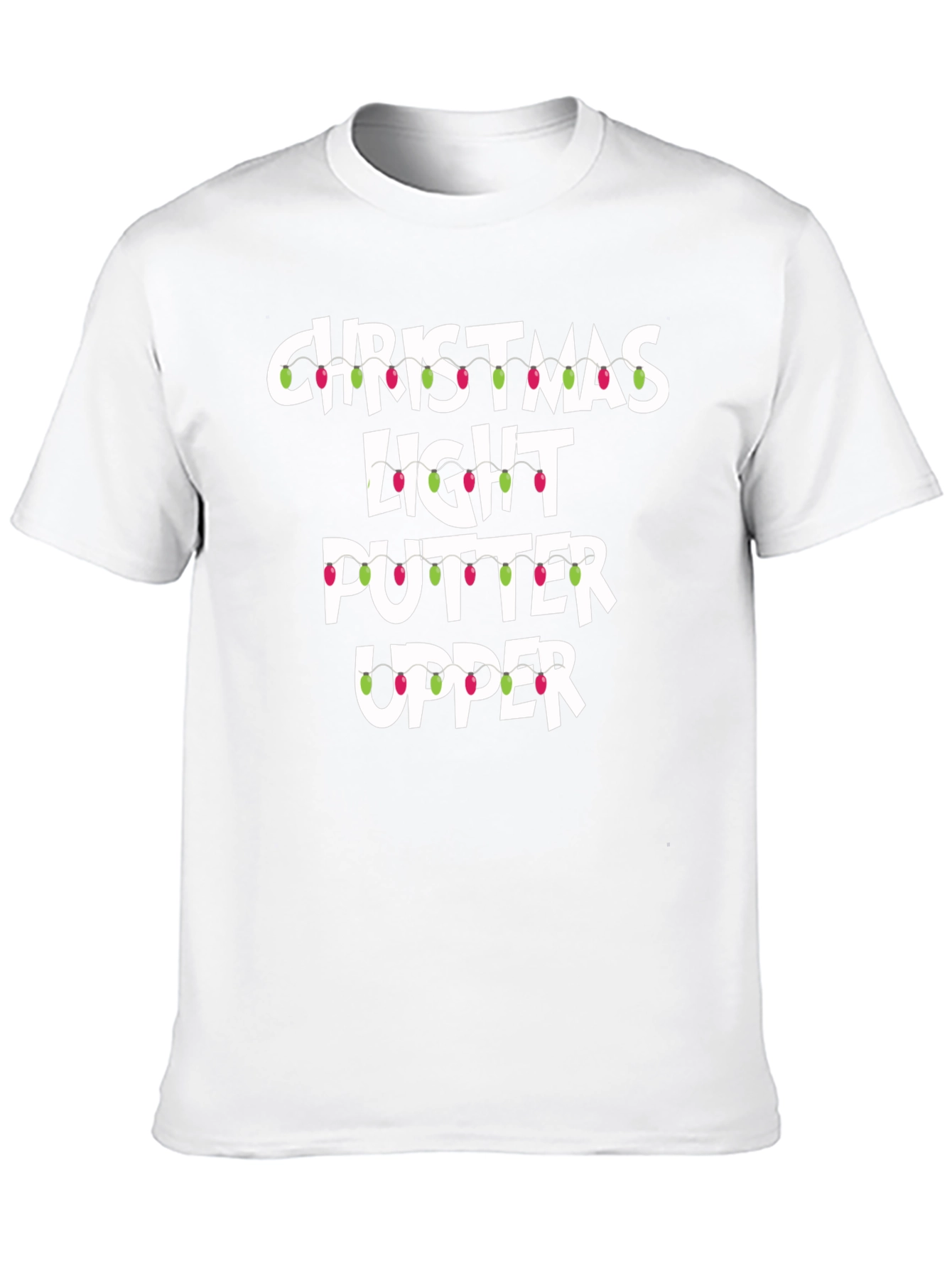 Christmas Light Putter Upper T-Shirt