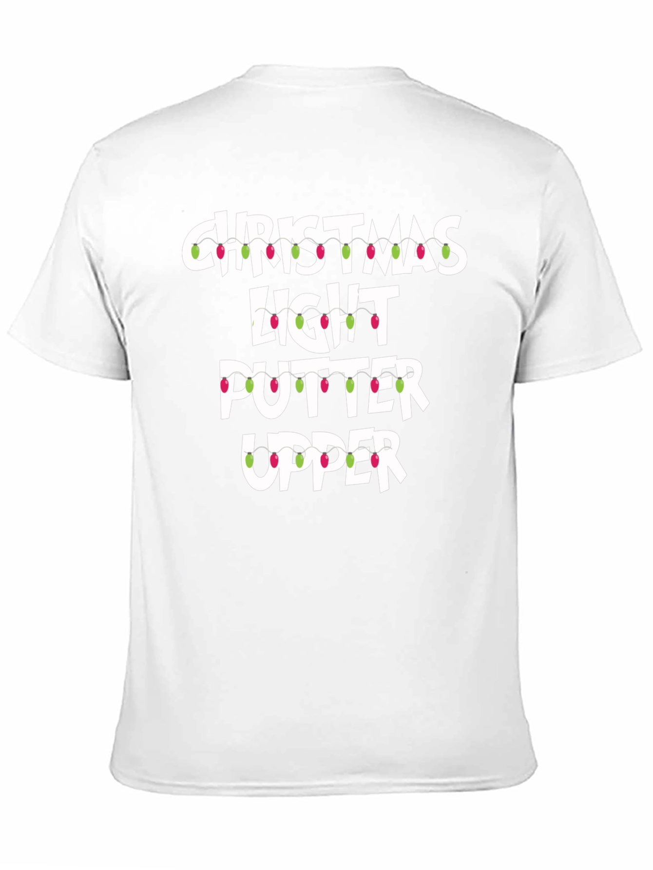 Christmas Light Putter Upper T-Shirt