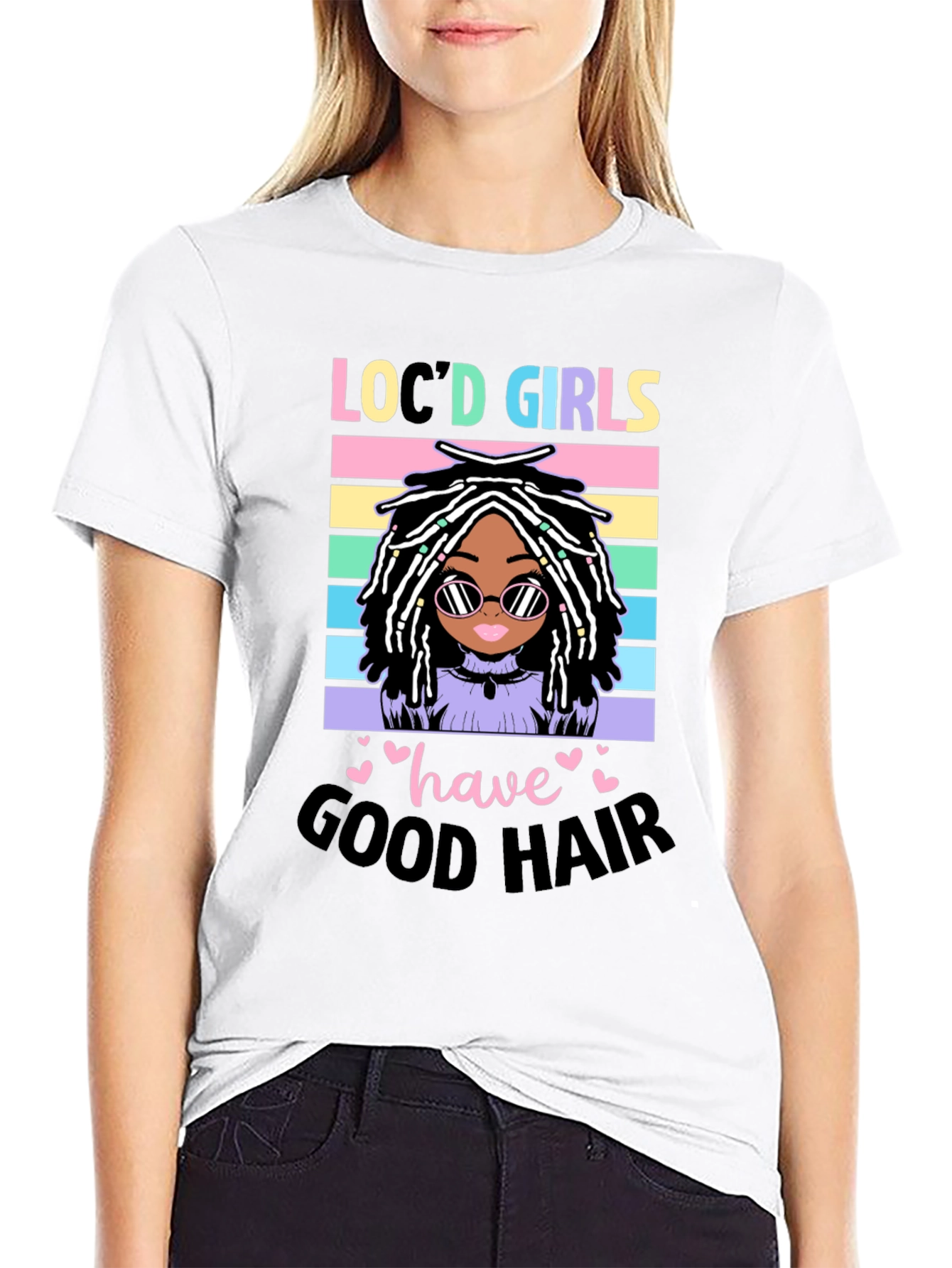 Locd Girls Have Good Hair Graphic Tee