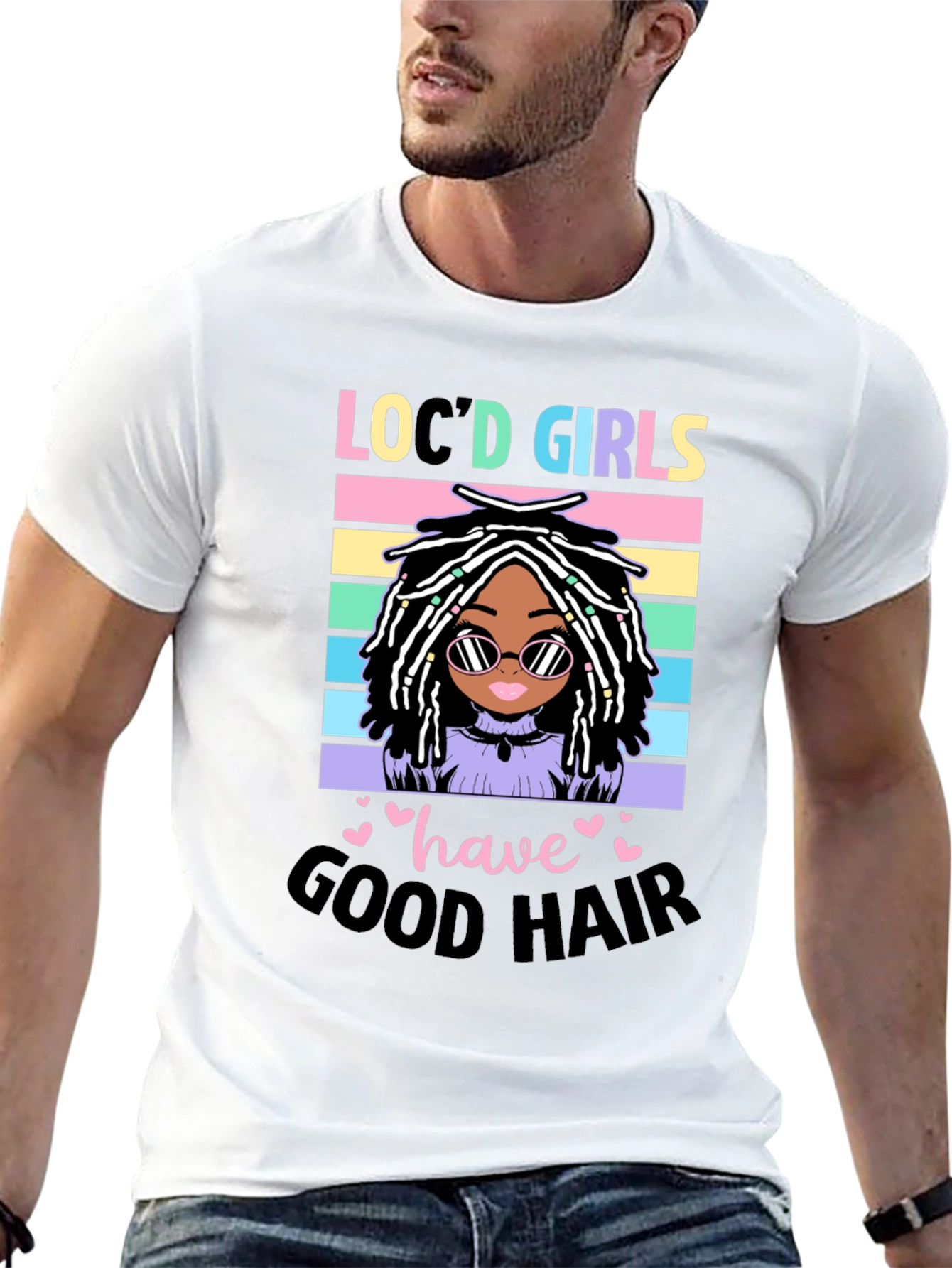 Locd Girls Have Good Hair Graphic Tee