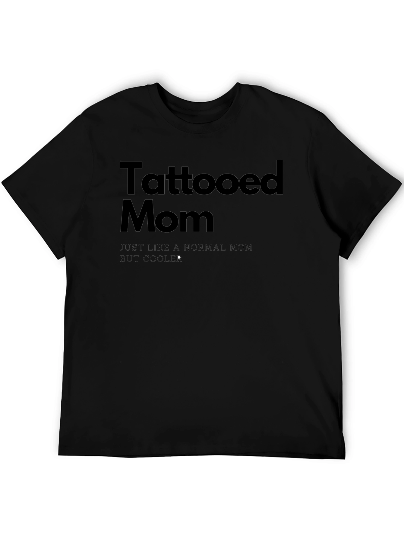 Tattooed Mom - Black T-Shirt