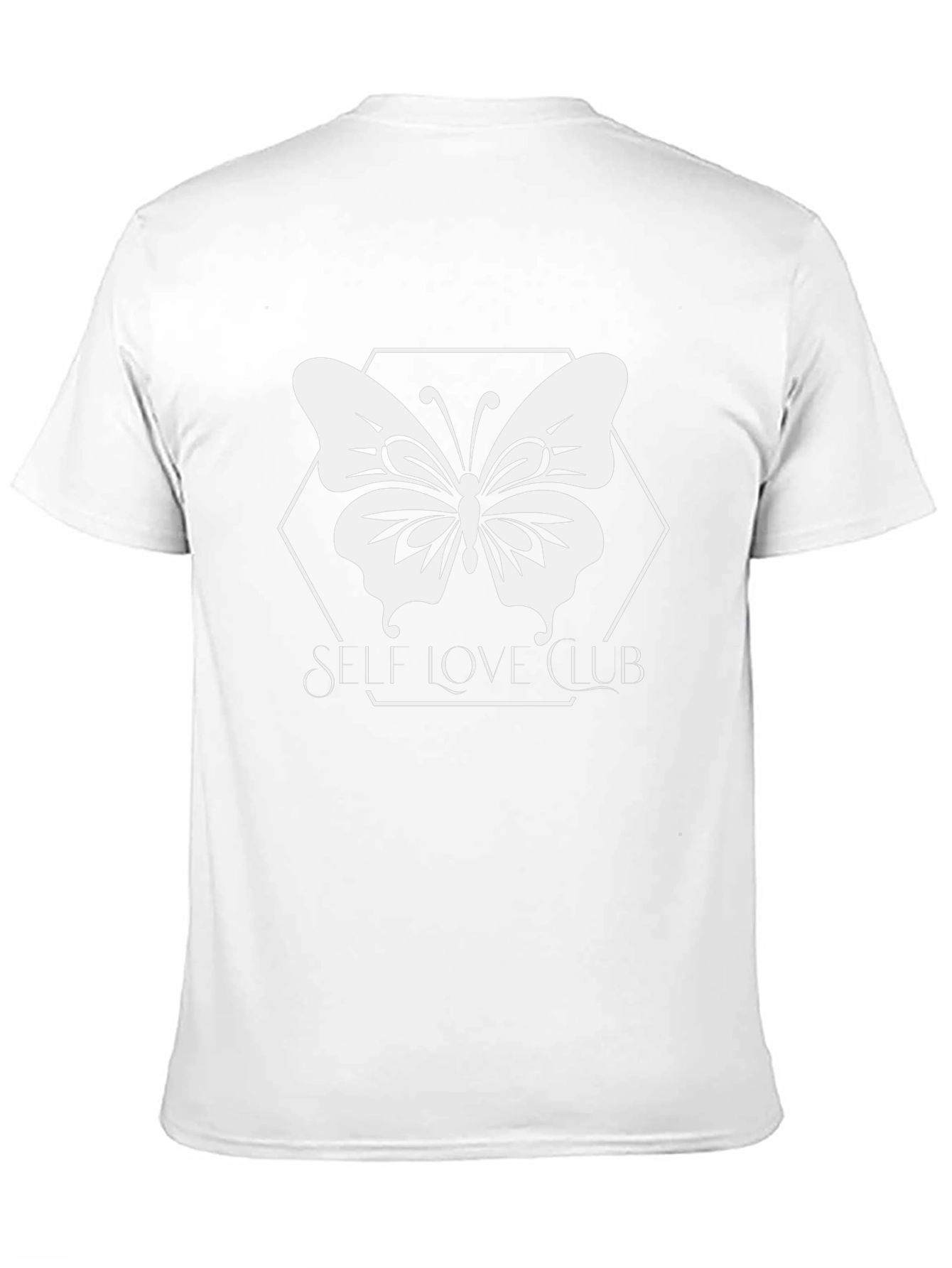Self Love Club Butterfly Graphic Tee - Black