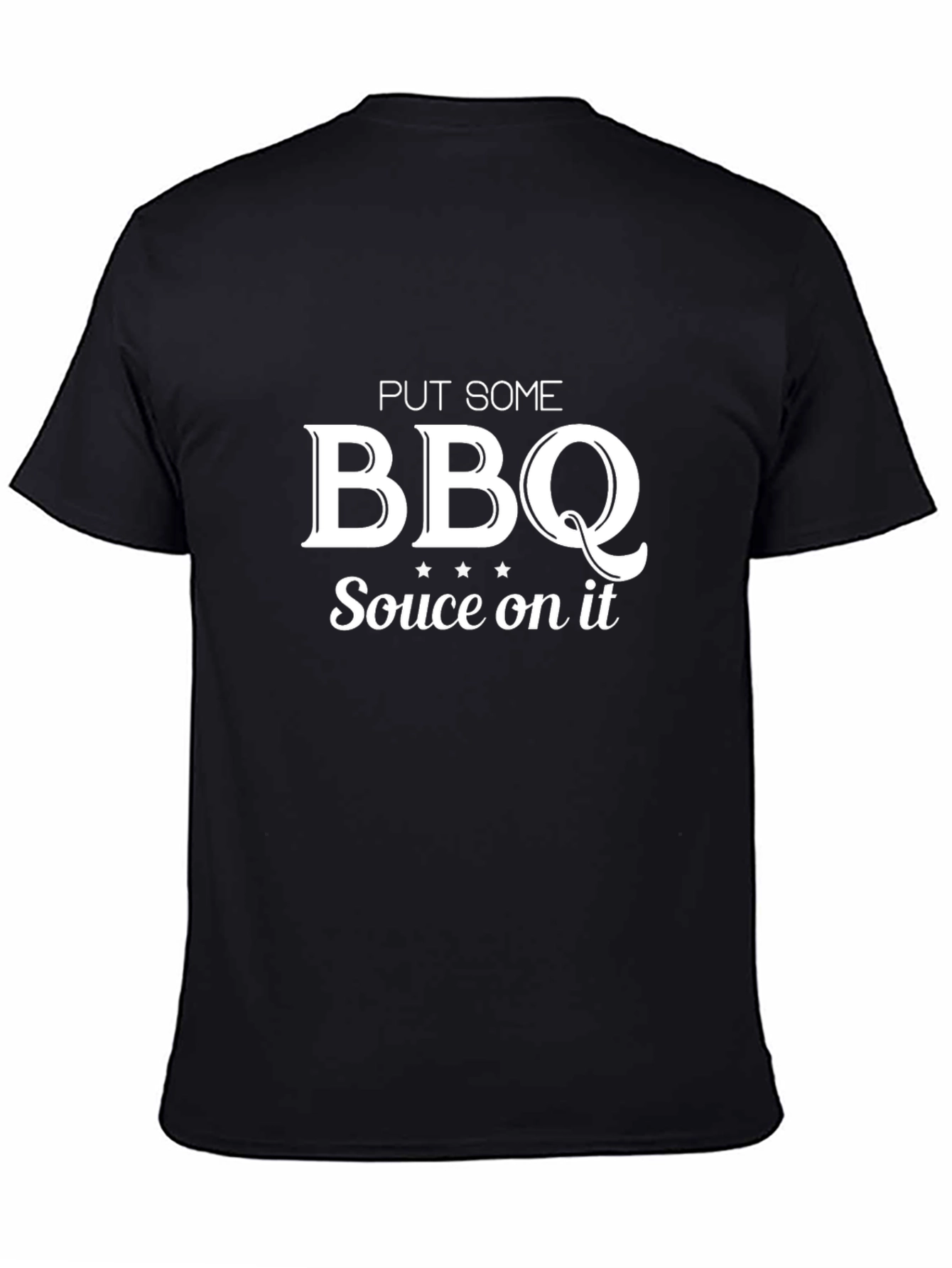 BBQ Sauce On It Graphic Tee