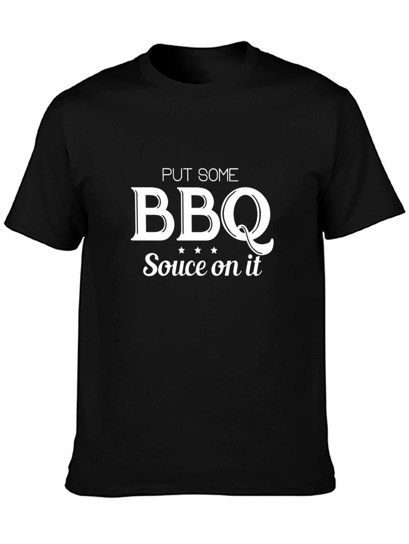 BBQ Sauce On It Graphic Tee