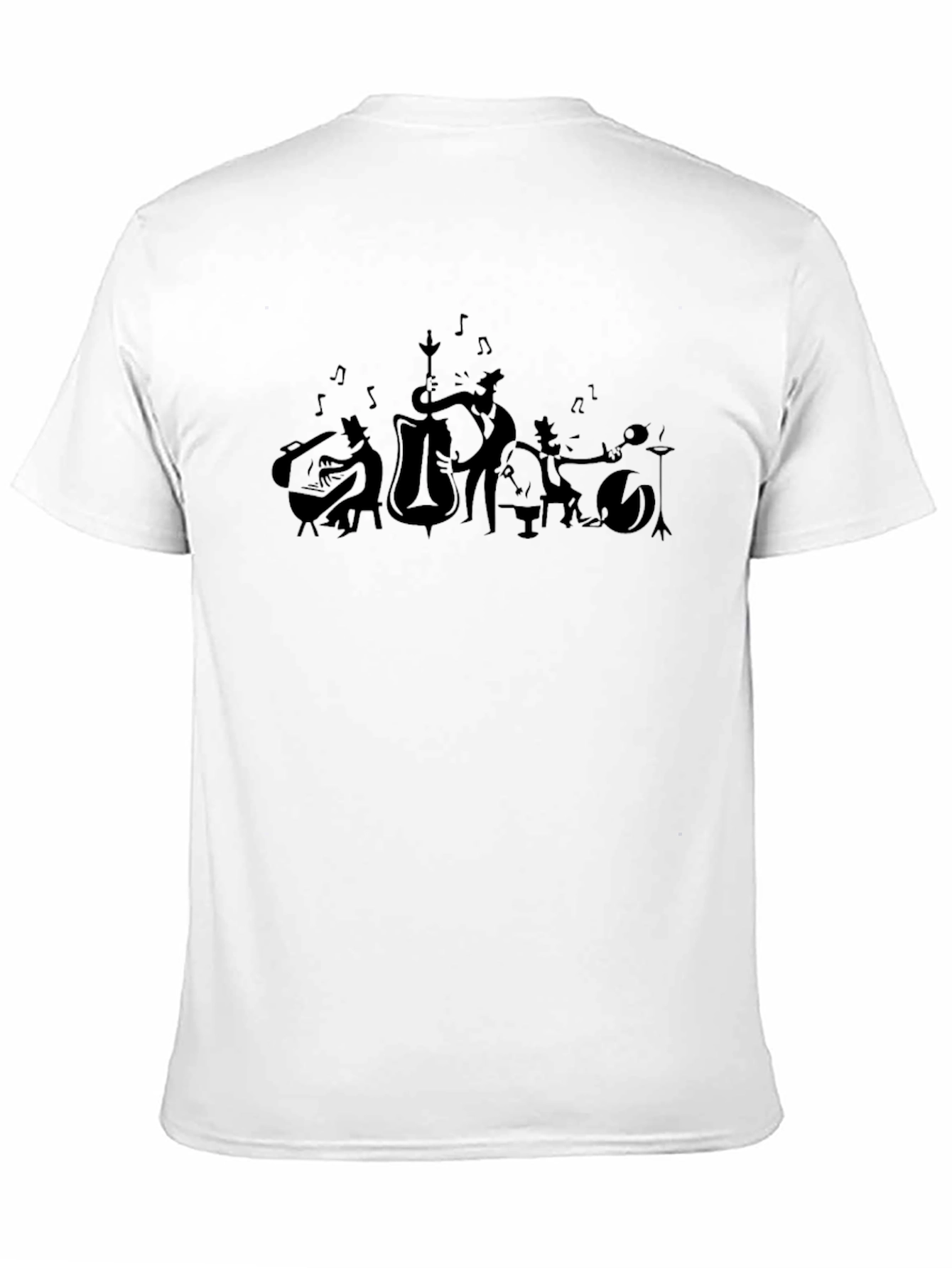 Black Jazz Band T-Shirt