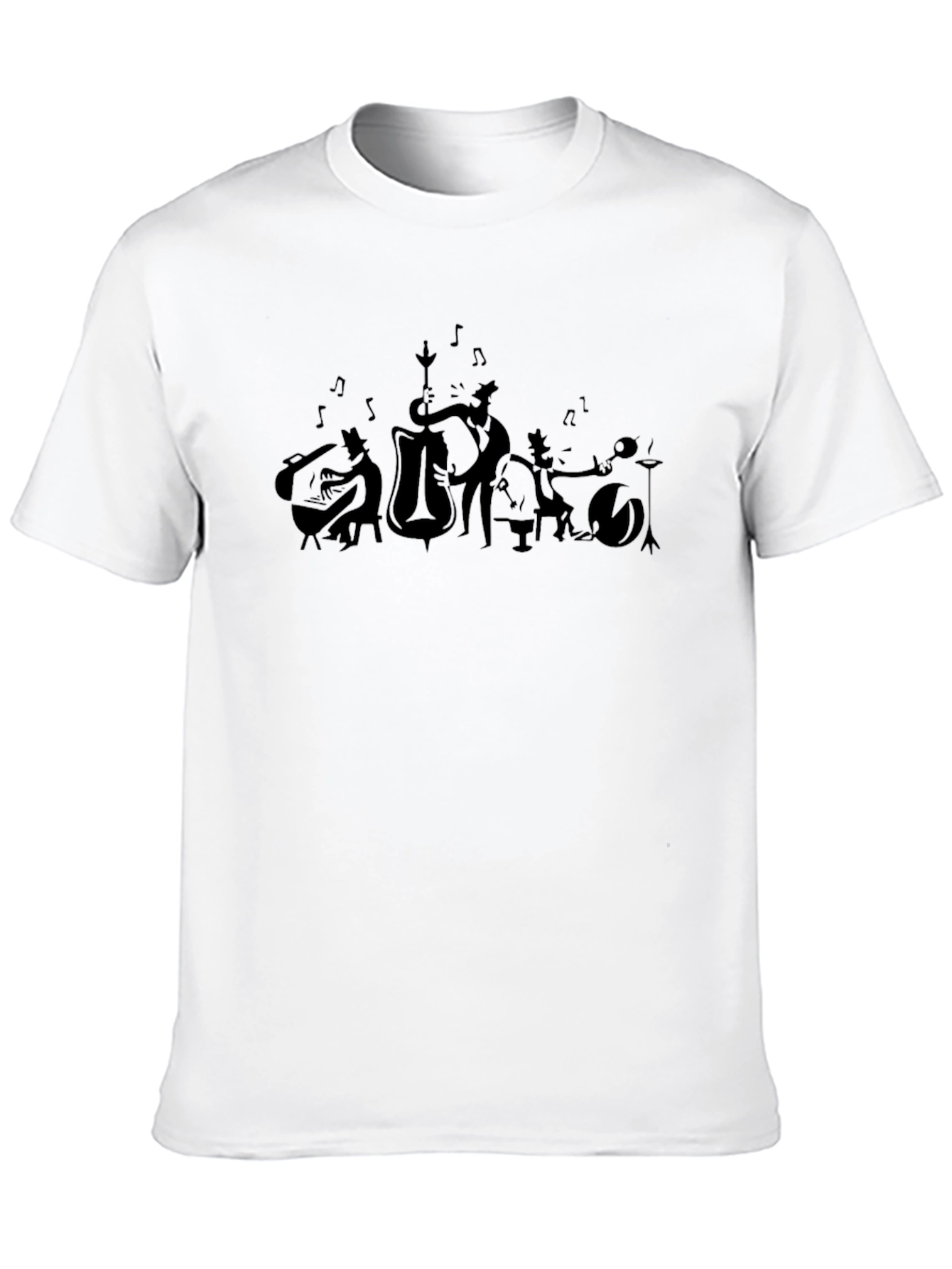 Black Jazz Band T-Shirt