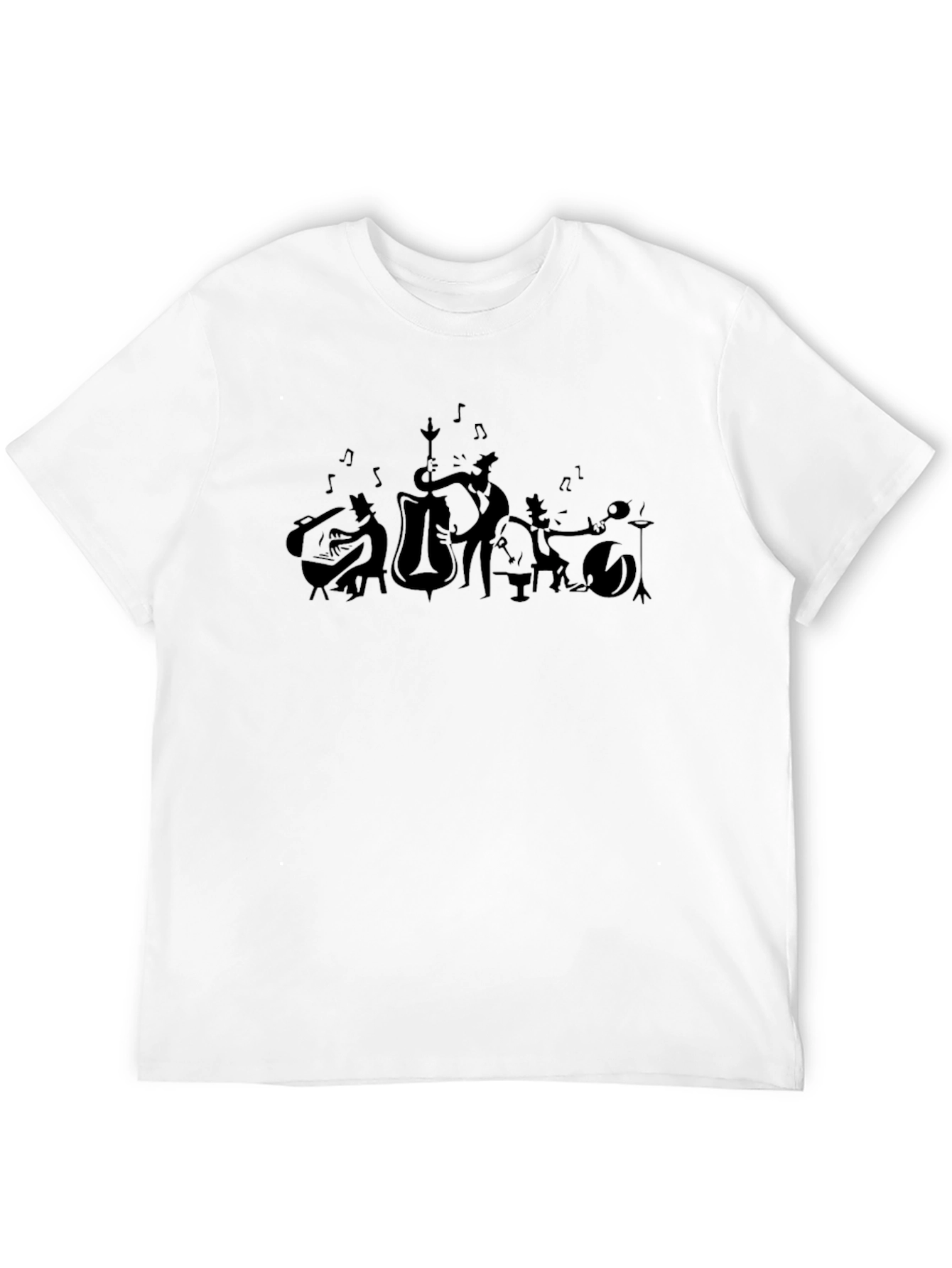Black Jazz Band T-Shirt
