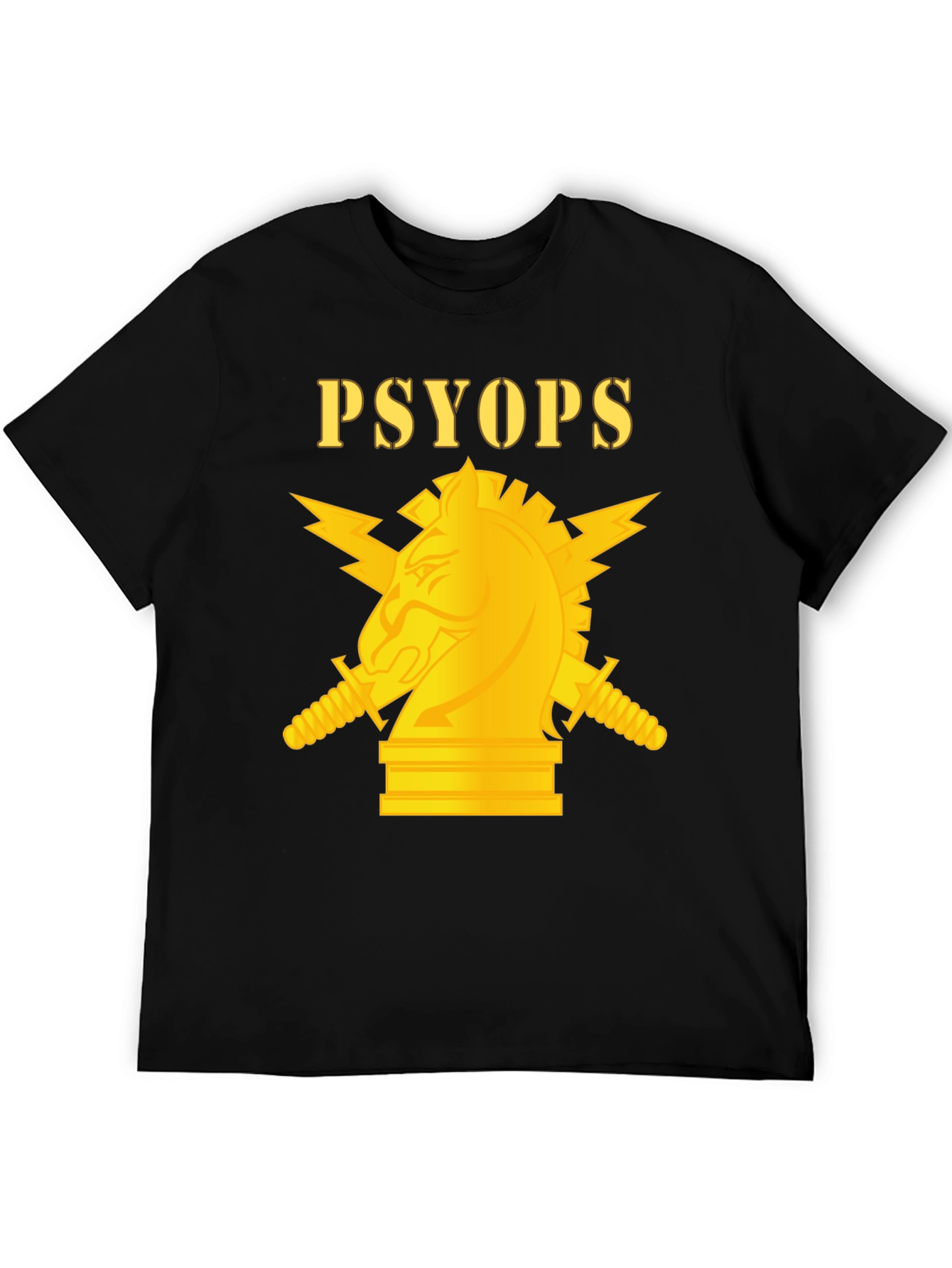 PSYOPs T-Shirt - Golden Knight Design