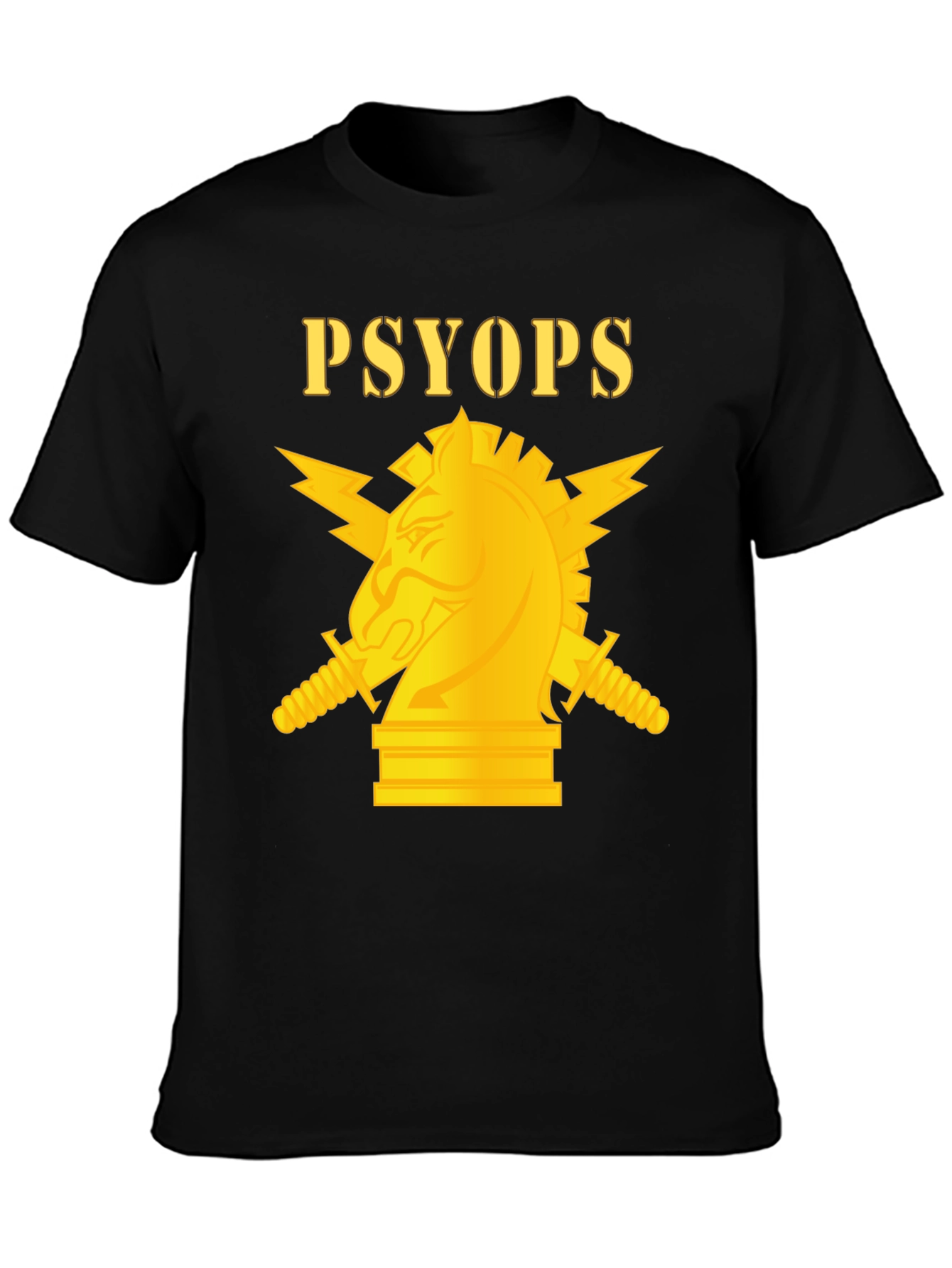 PSYOPs T-Shirt - Golden Knight Design