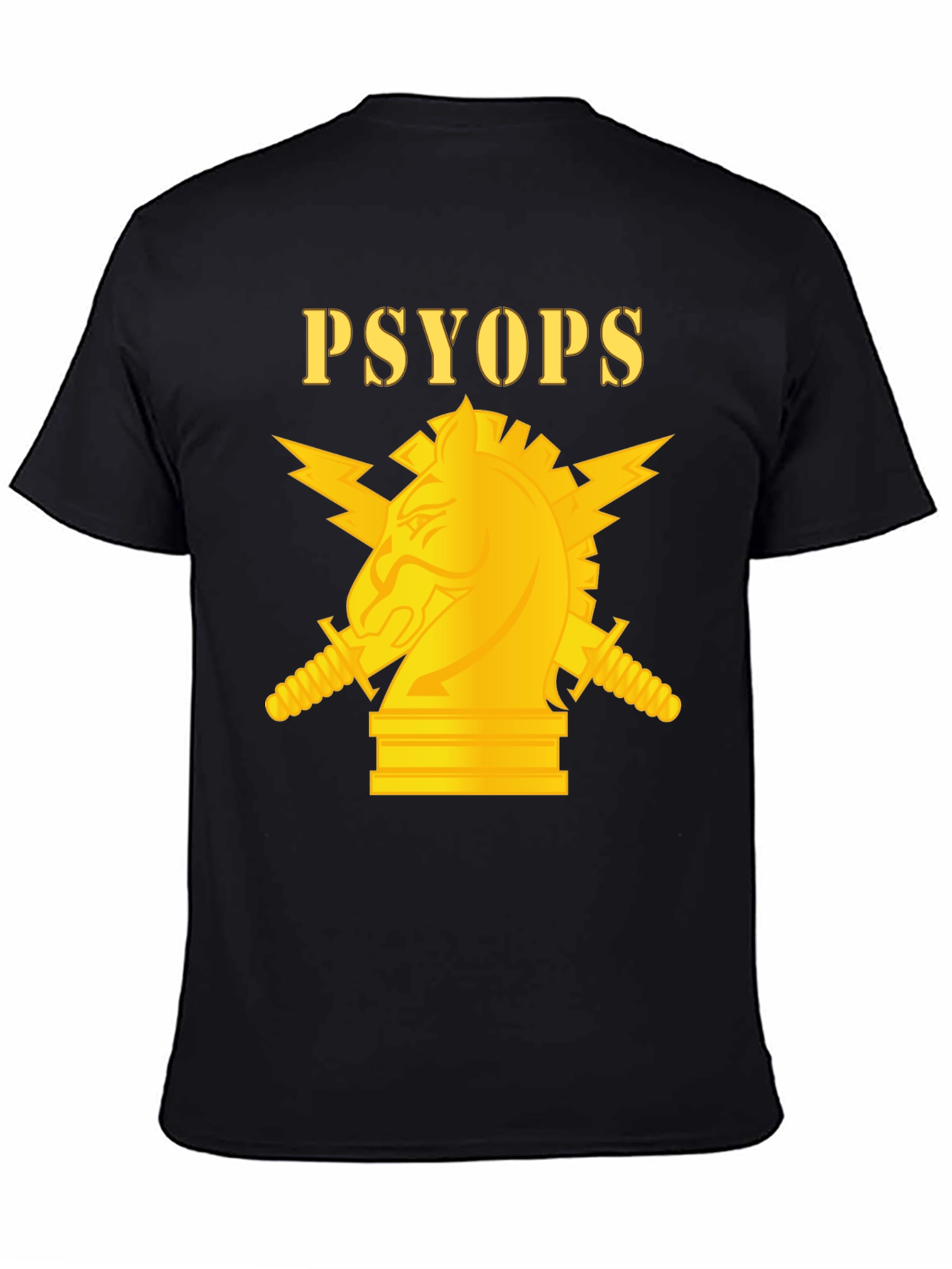 PSYOPs T-Shirt - Golden Knight Design