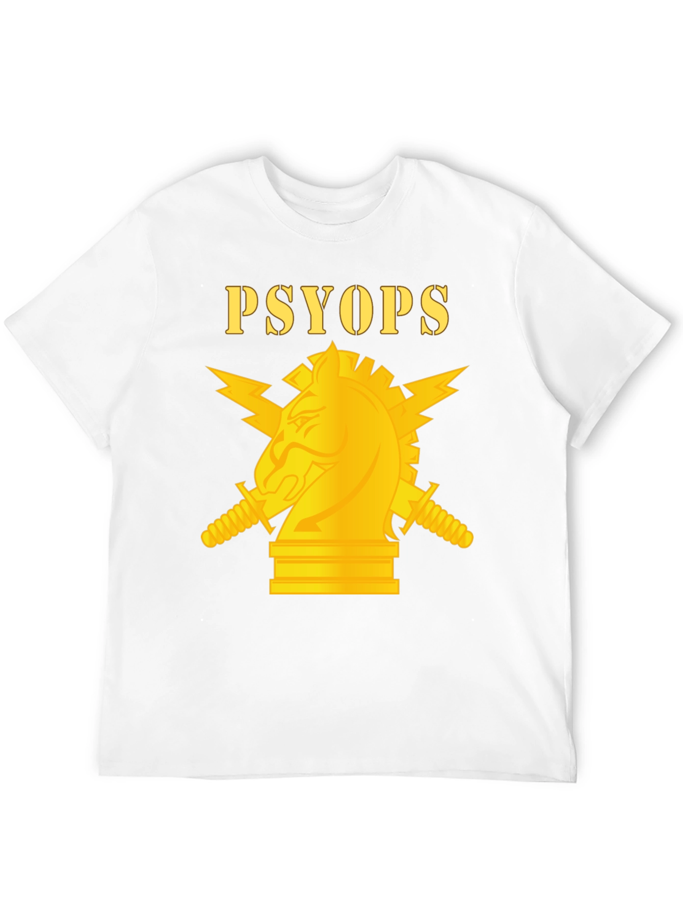 PSYOPs T-Shirt - Golden Knight Design