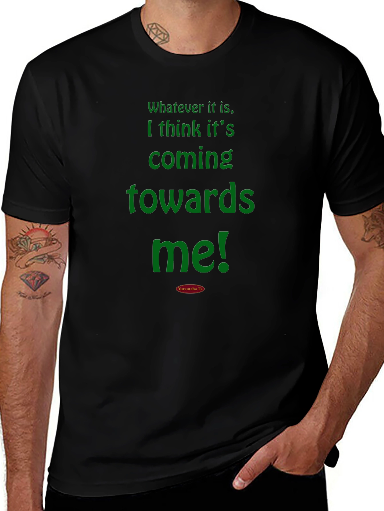 Humorous Graphic Tee - Coming Towards Me
