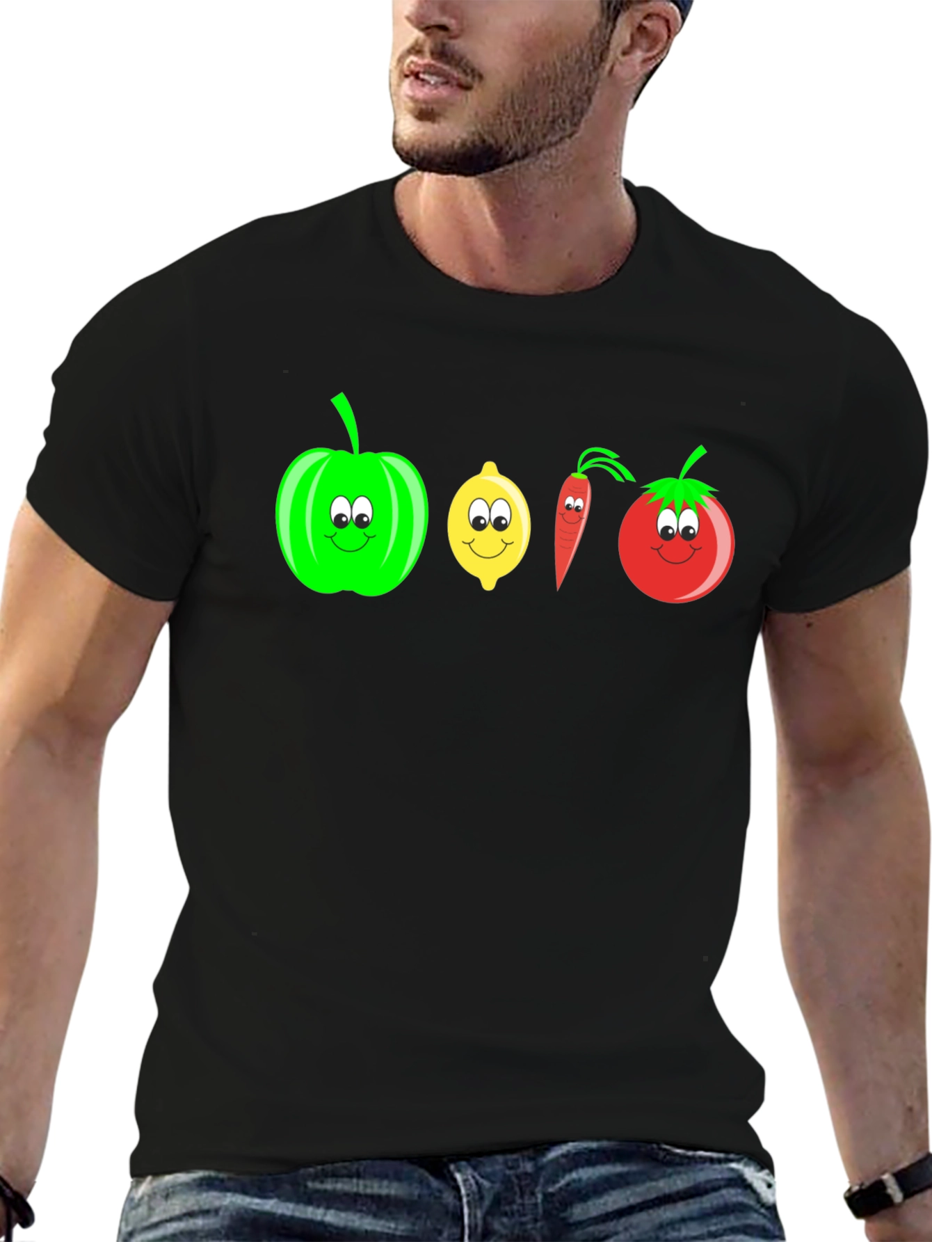 Funny Fruit and Vegetable T-Shirt