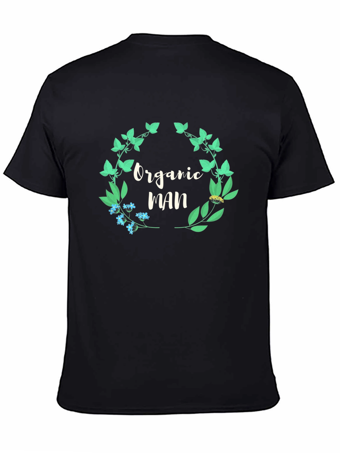 Organic Man T-Shirt - Natural Style