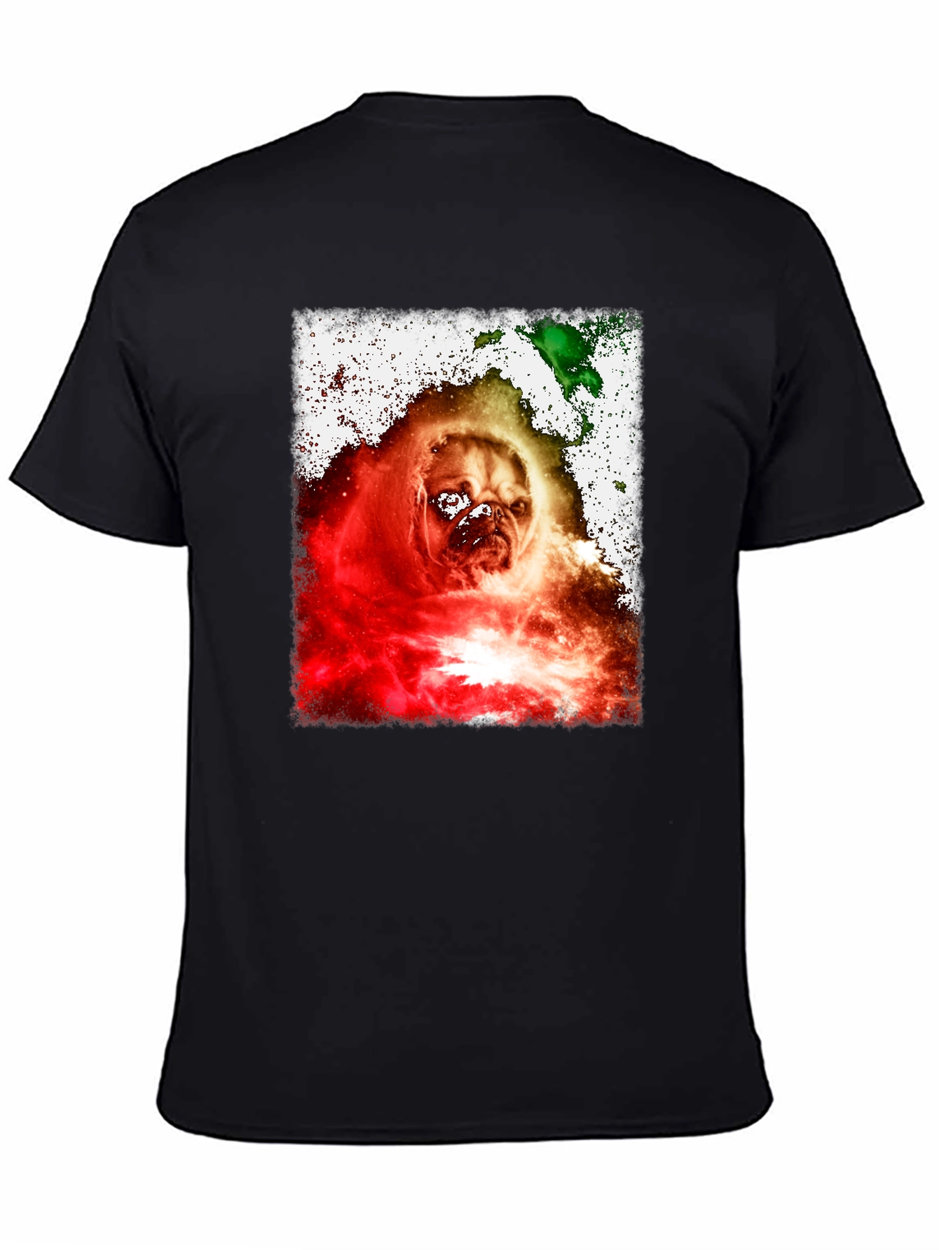 Pug Galaxy T-Shirt - Unique Graphic Tee