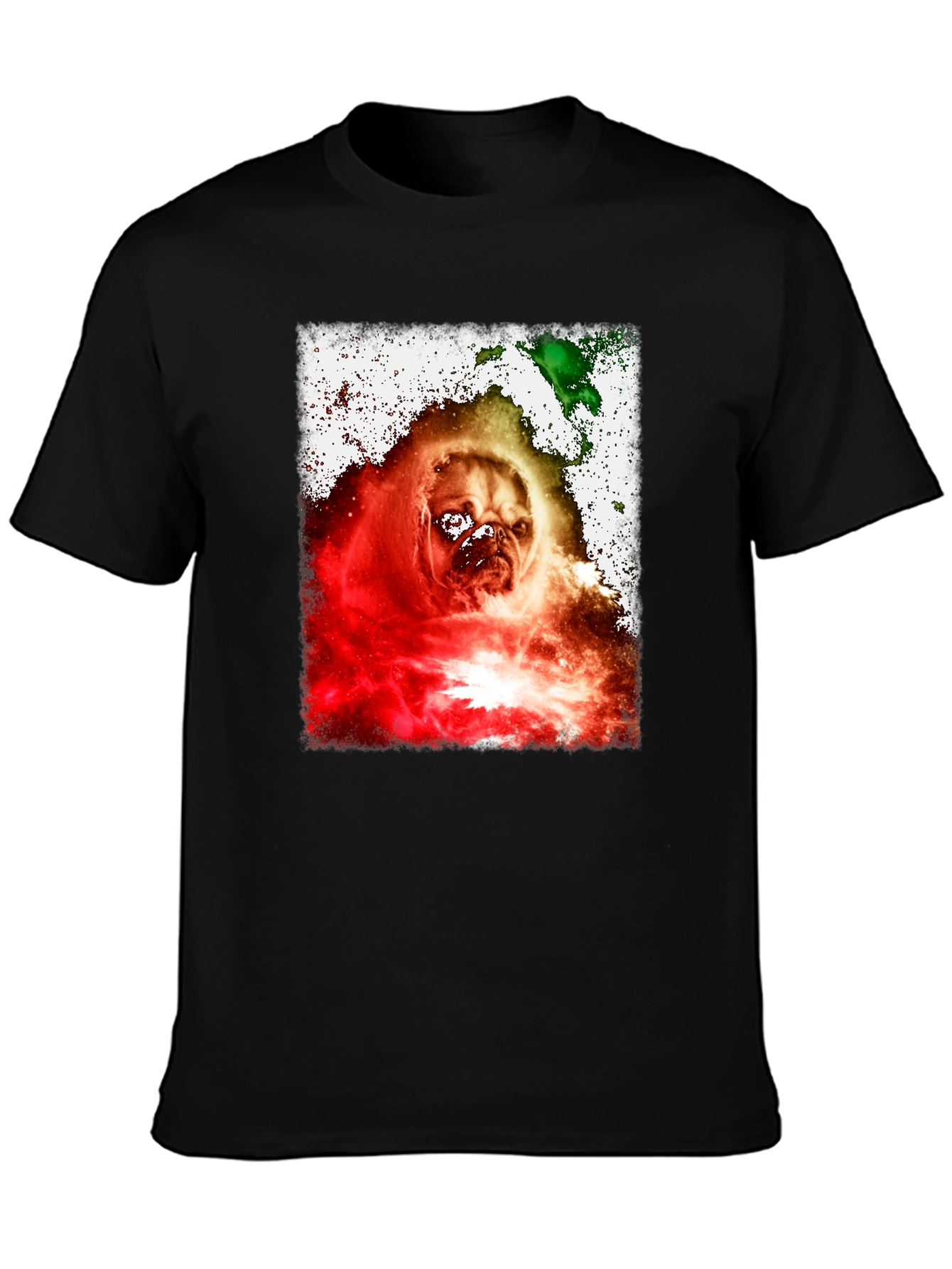 Pug Galaxy T-Shirt - Unique Graphic Tee