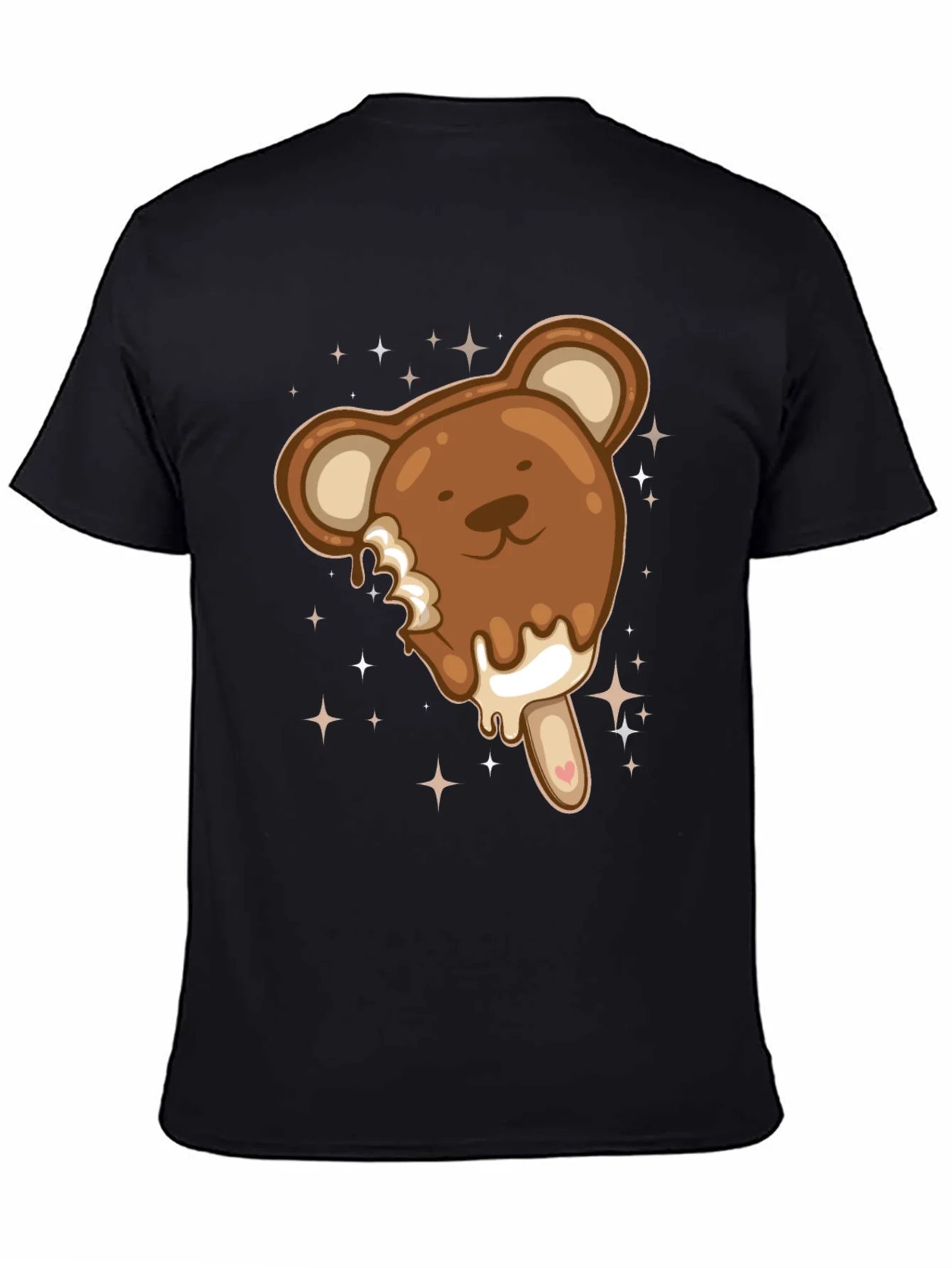 Bear Ice Cream Graphic T-Shirt