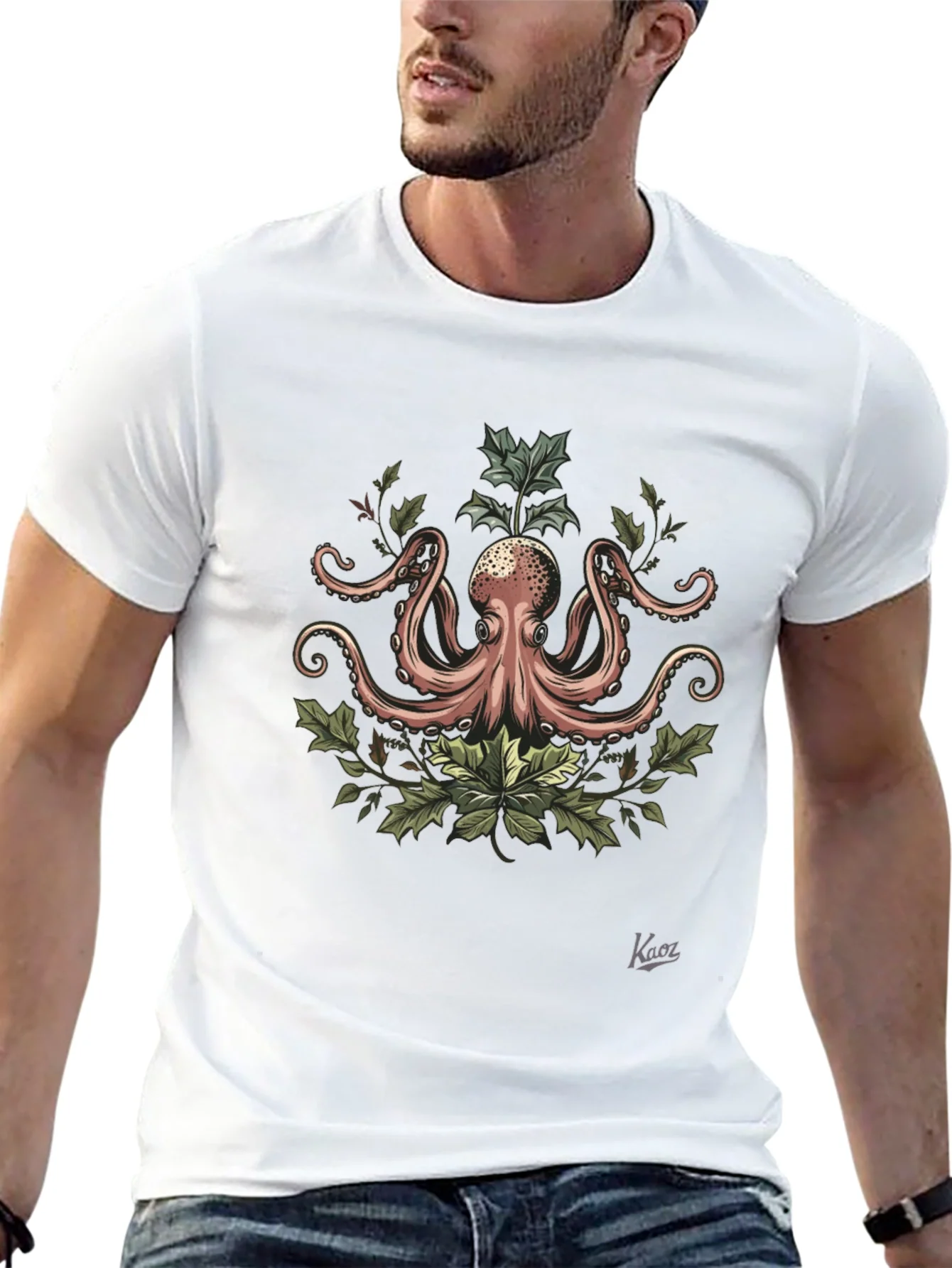 Octopus Graphic T-Shirt - Kraken Tee