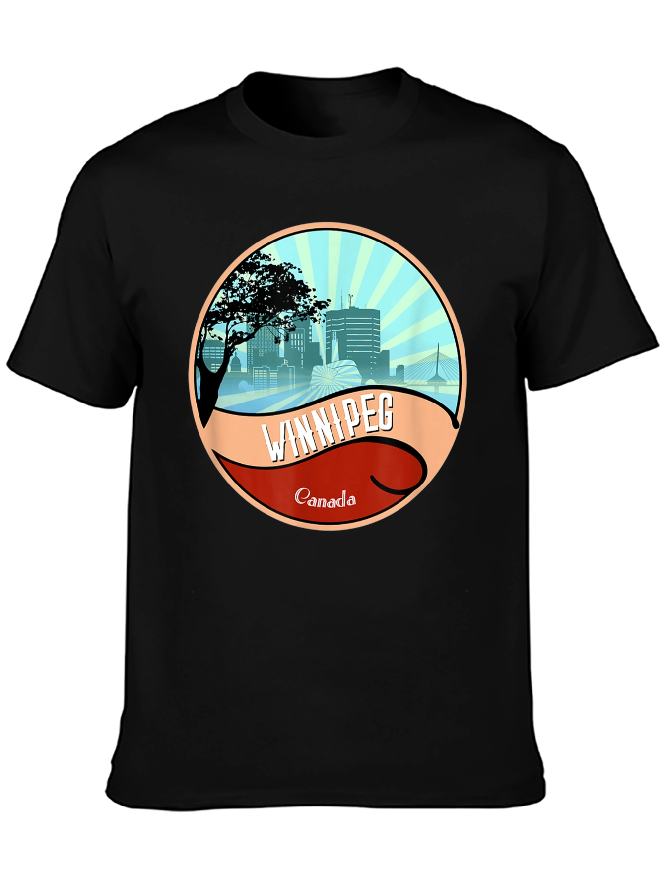 Winnipeg Canada Graphic T-Shirt
