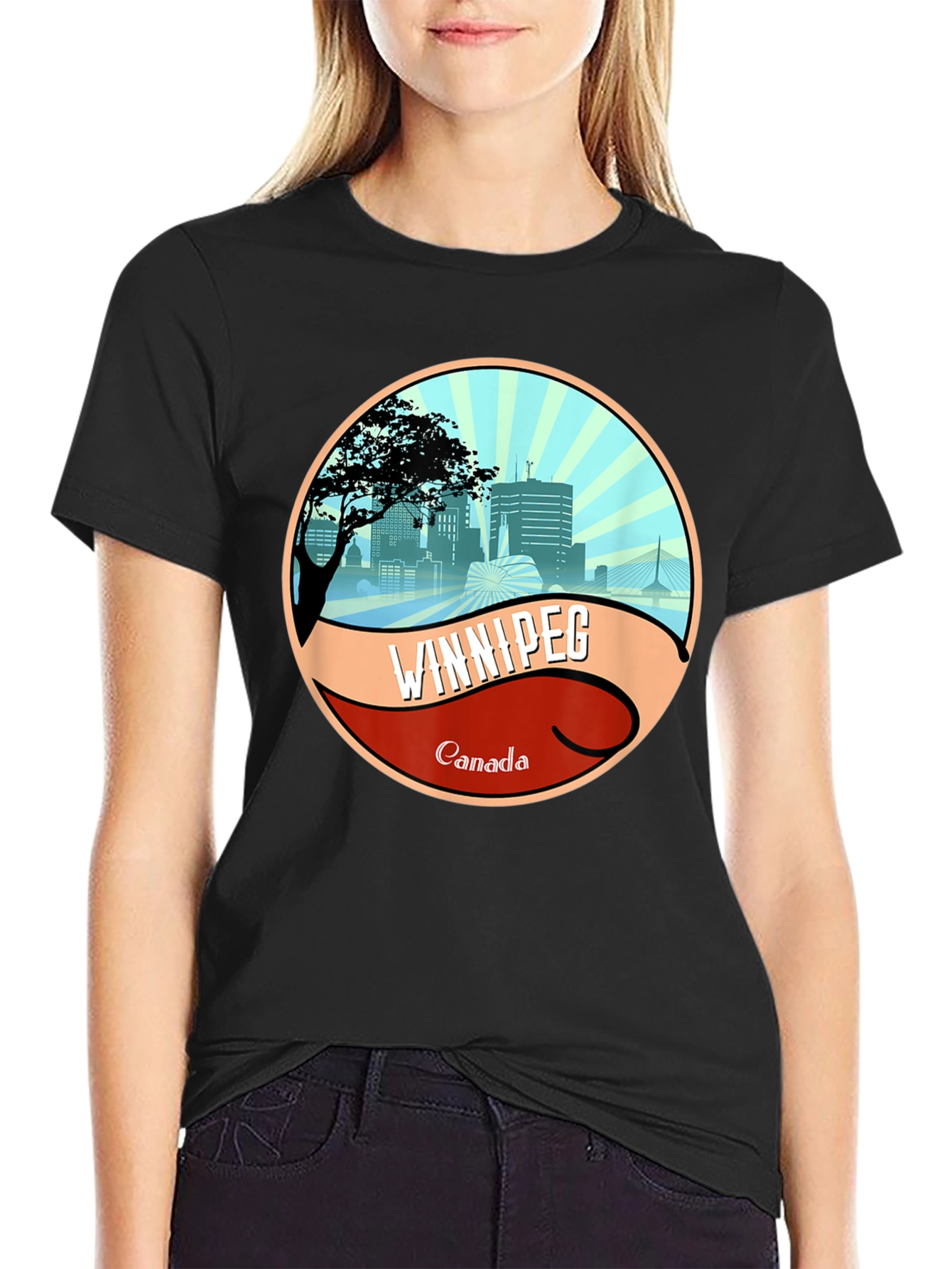 Winnipeg Canada Graphic T-Shirt