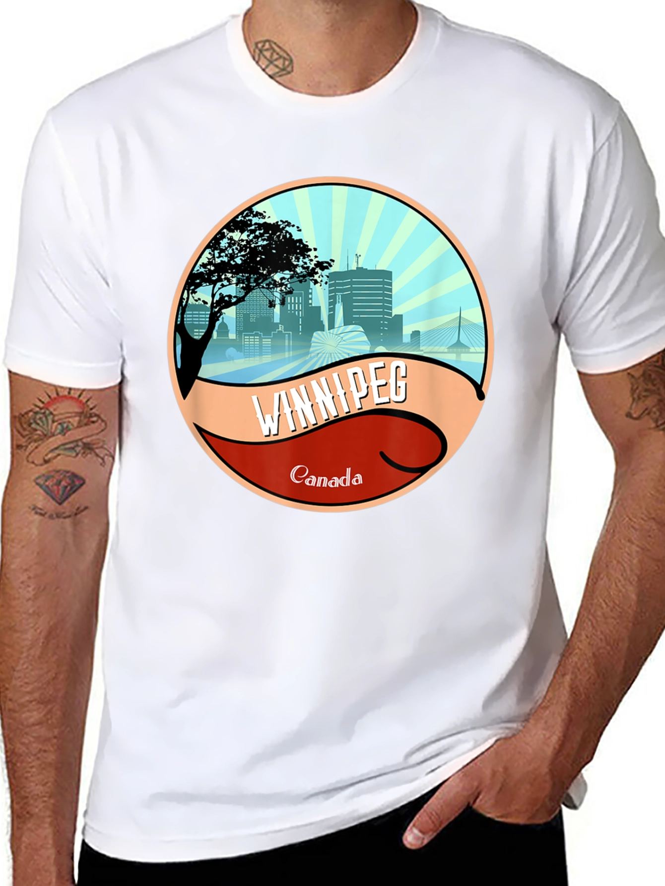 Winnipeg Canada Graphic T-Shirt
