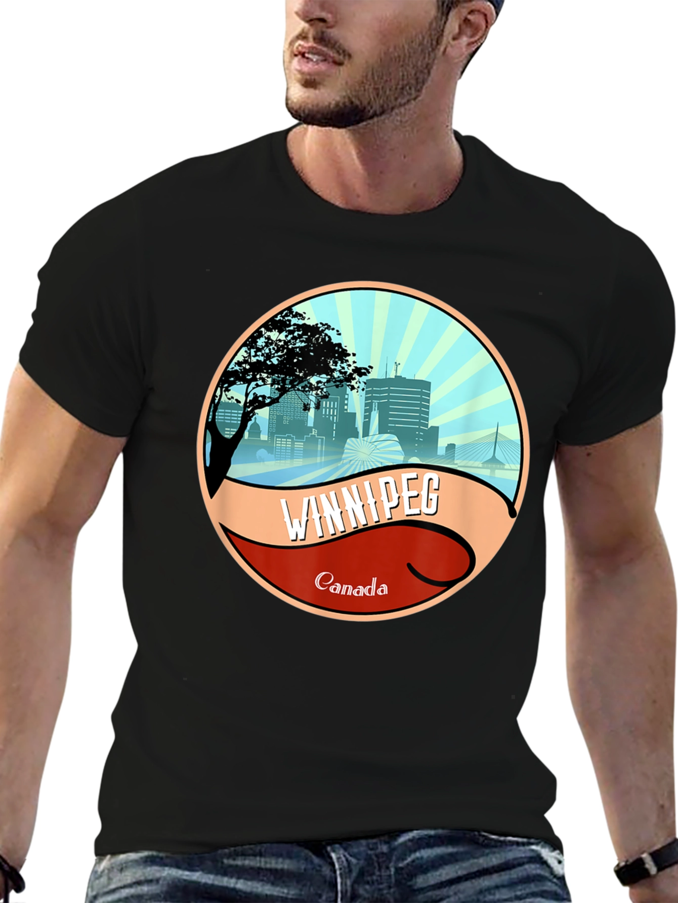 Winnipeg Canada Graphic T-Shirt