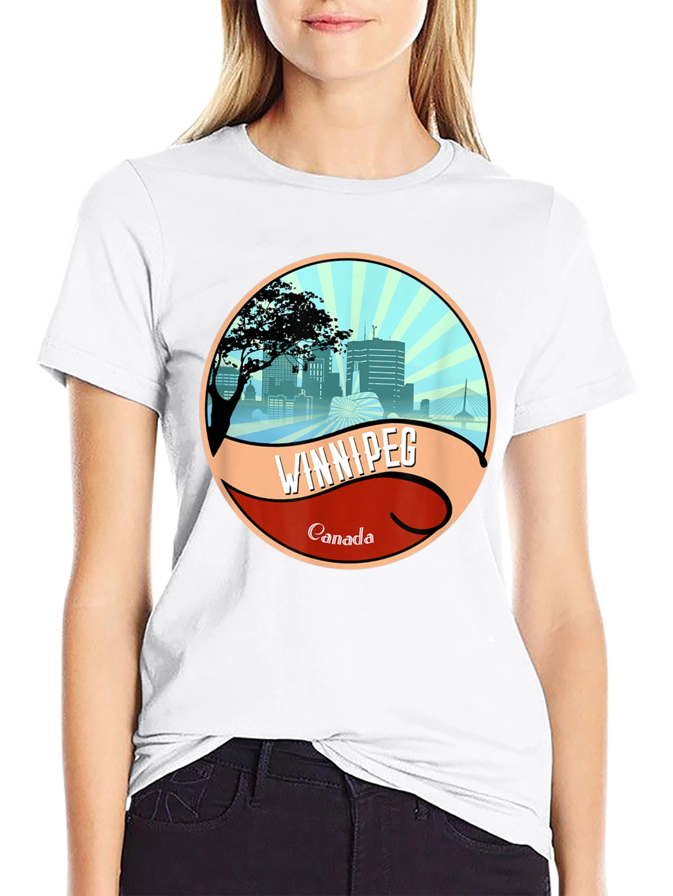 Winnipeg Canada Graphic T-Shirt
